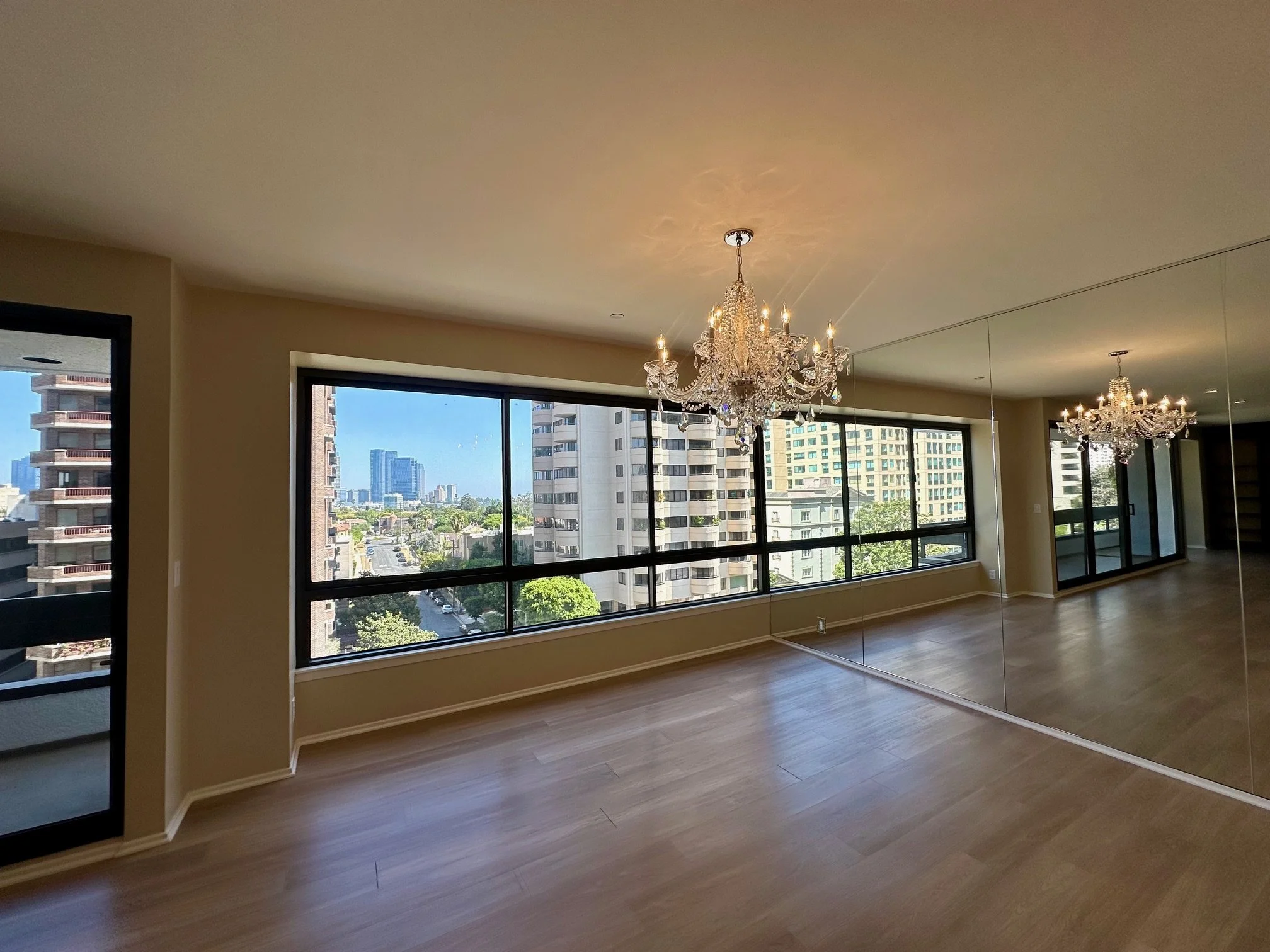 Wilshire Corridor High Rise Remodel-Living Room
