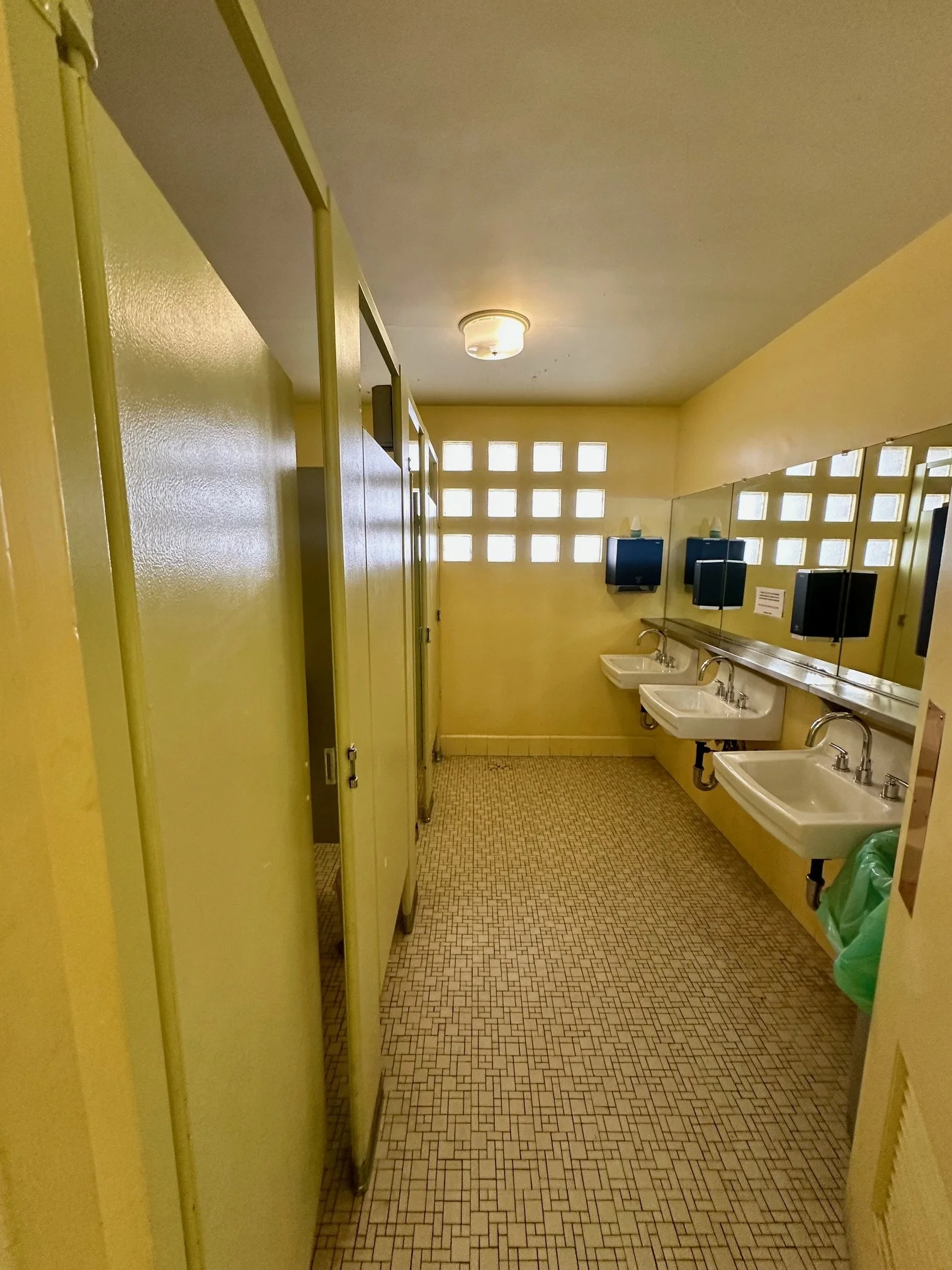 Church of St Paul in the Desert’s Bathroom Before