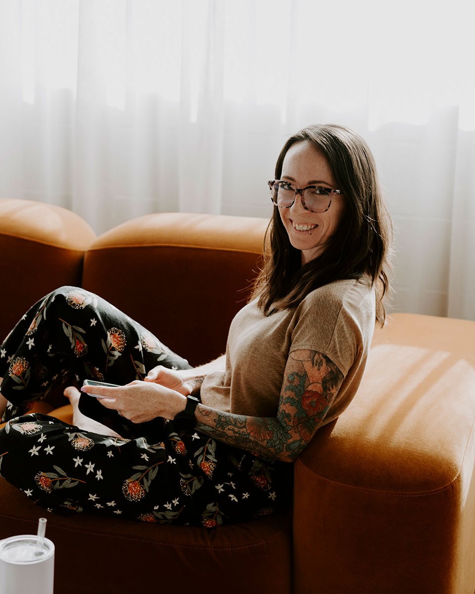 Hi, hello! I'm Cass!⁠
⁠
In case I haven't popped up on your feed for a while (which is highly likely cause I've been lurking rather than posting), I'm a Squarespace website designer based in Brisbane, Australia, for go-getting women looking for a shi