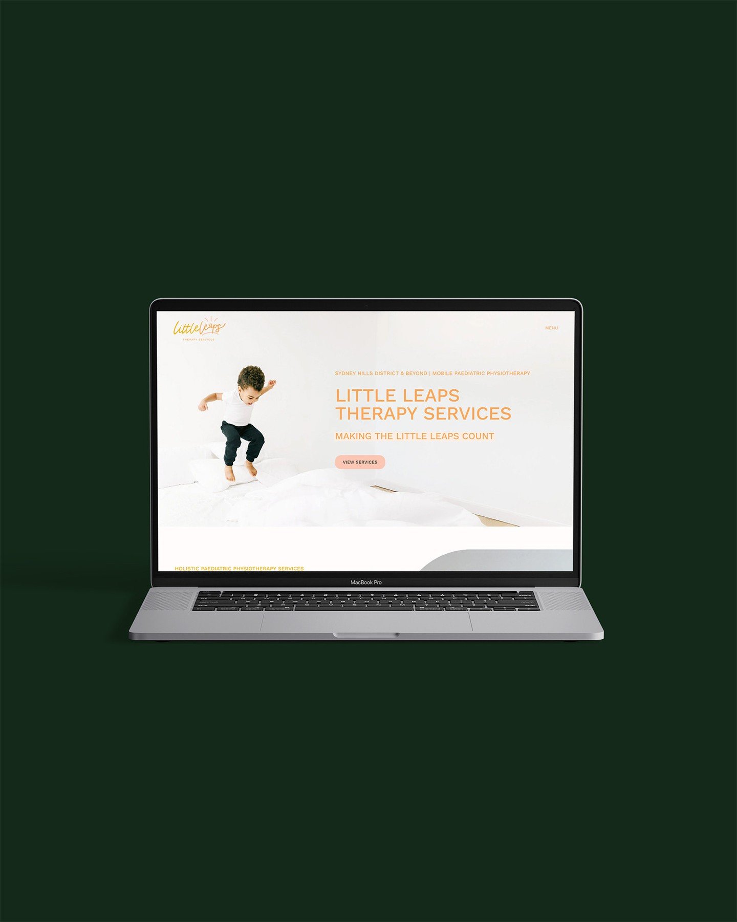 Just launched a brand new website for the incredible team at @littleleaps_therapyservices in Sydney 🎉