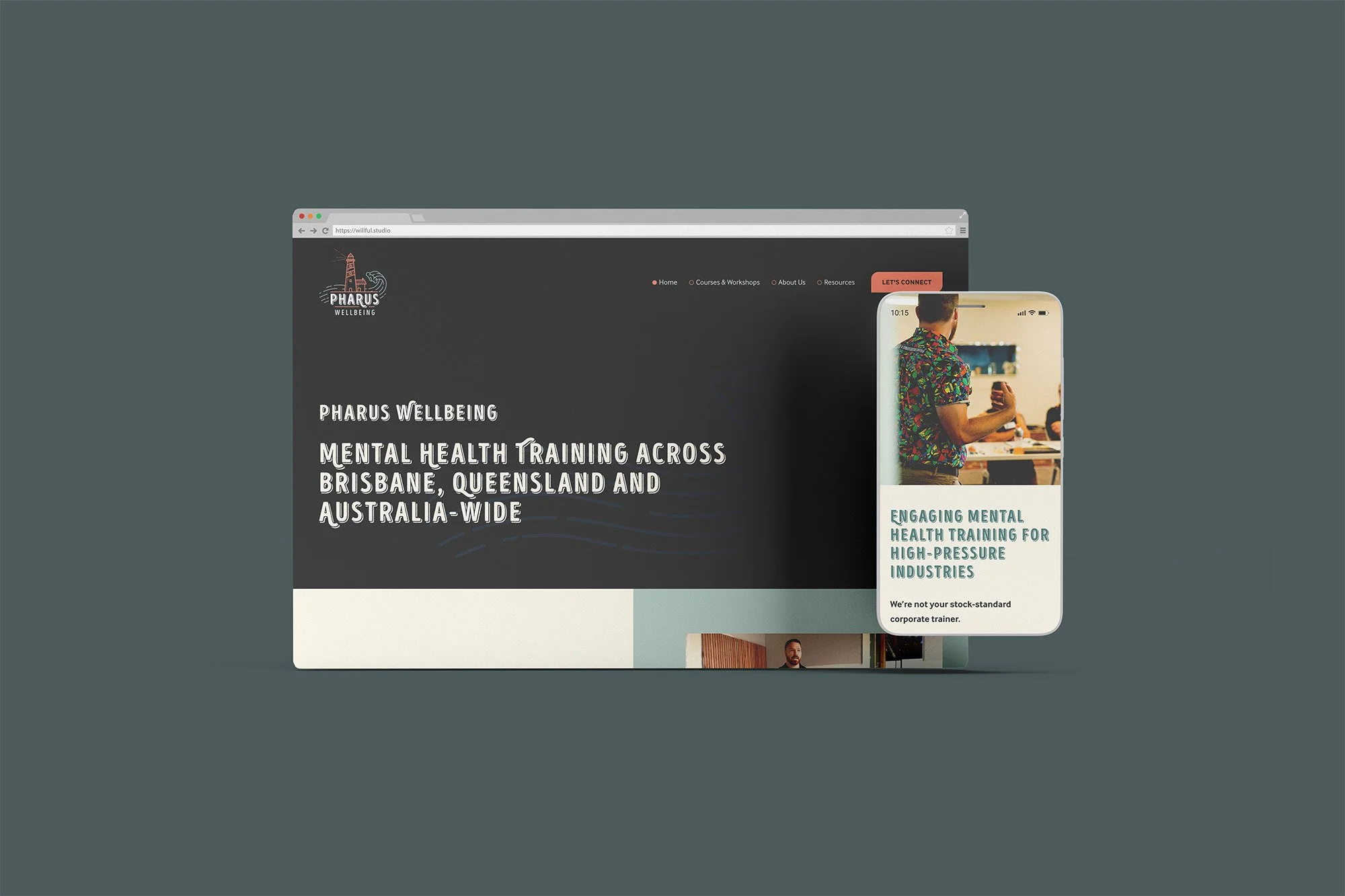 Pharus Wellbeing | Squarespace Refresh Day