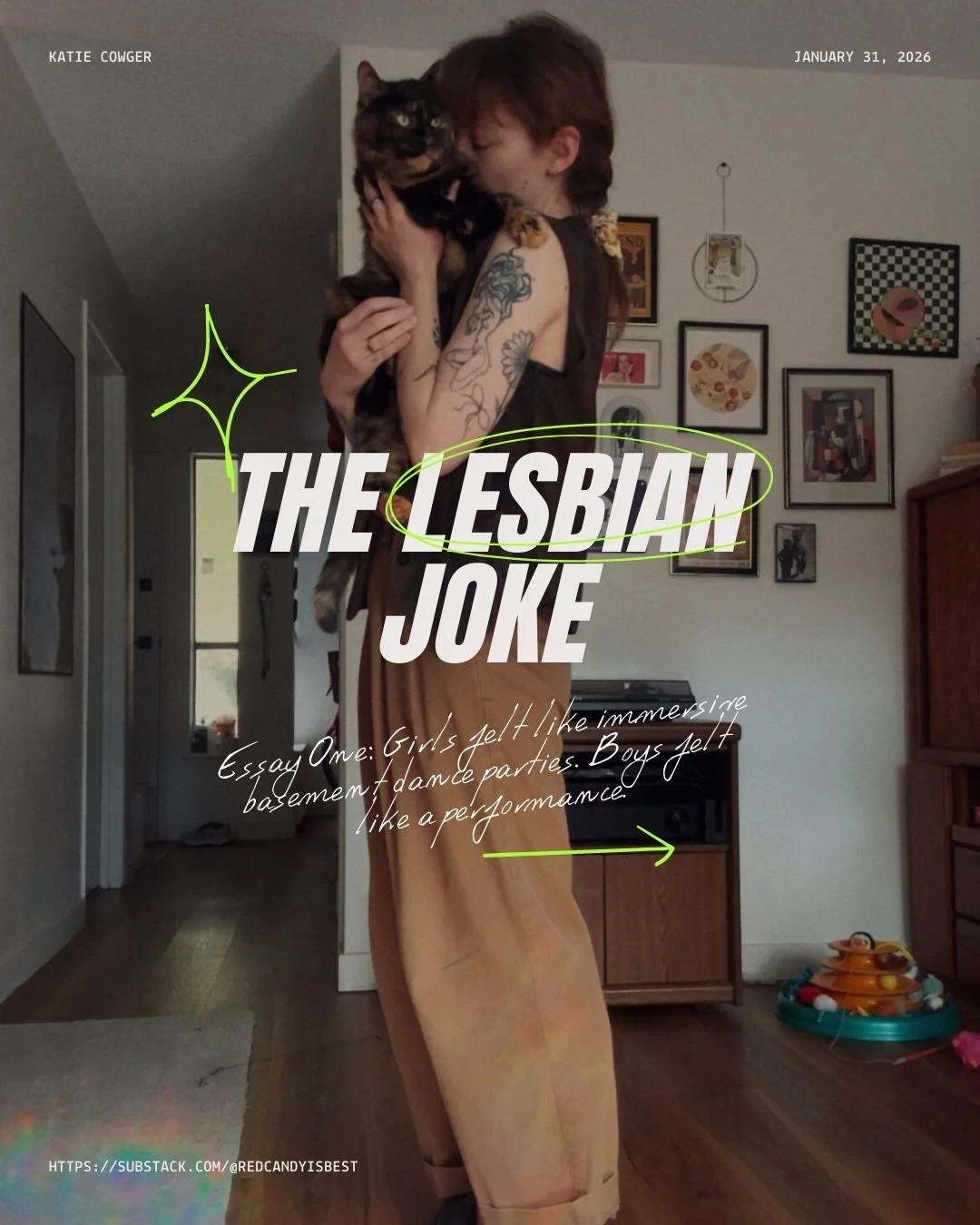 A cute little essay about being a closeted teenager