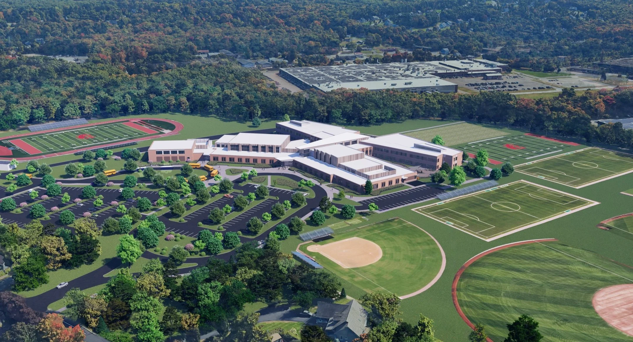 East Longmeadow High School — Jones Whitsett Architects