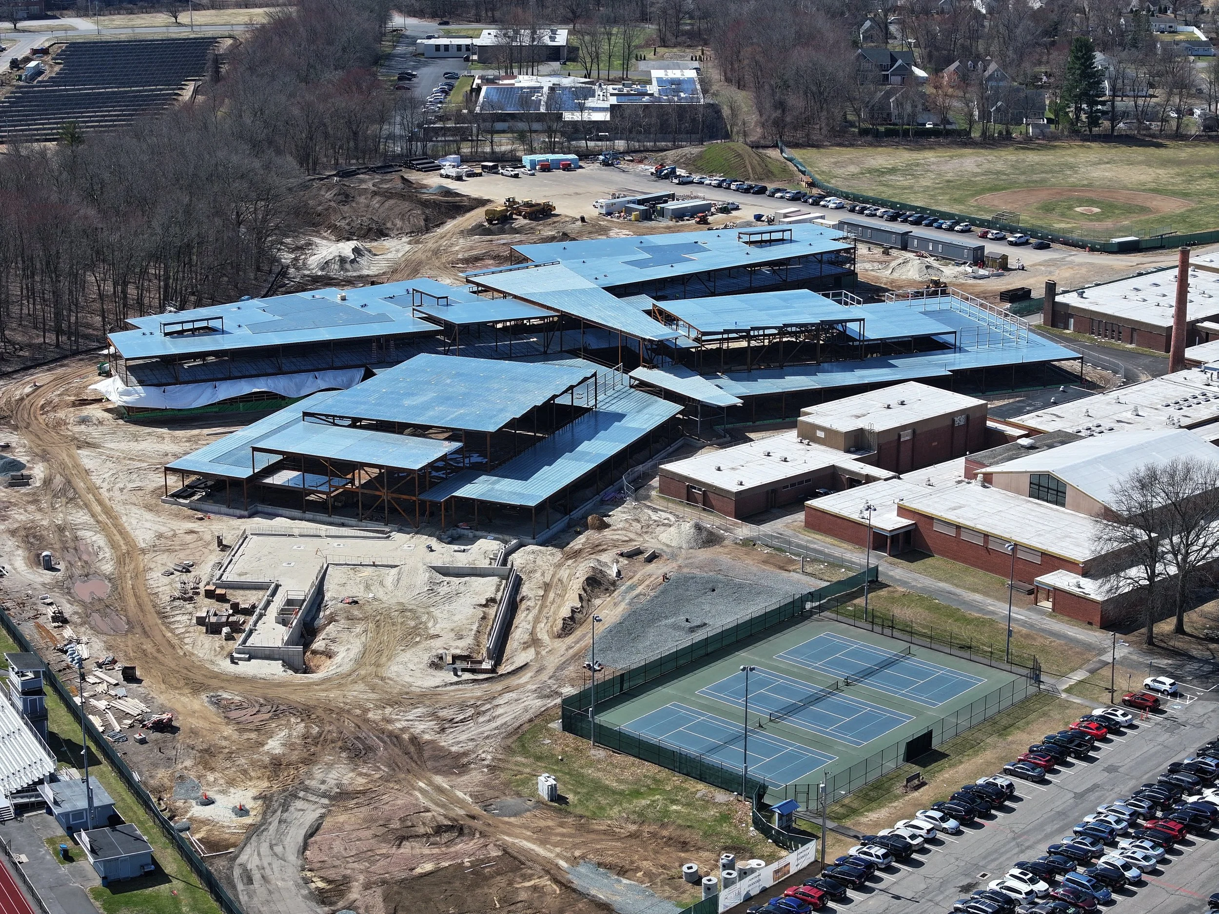 The construction season never ends...