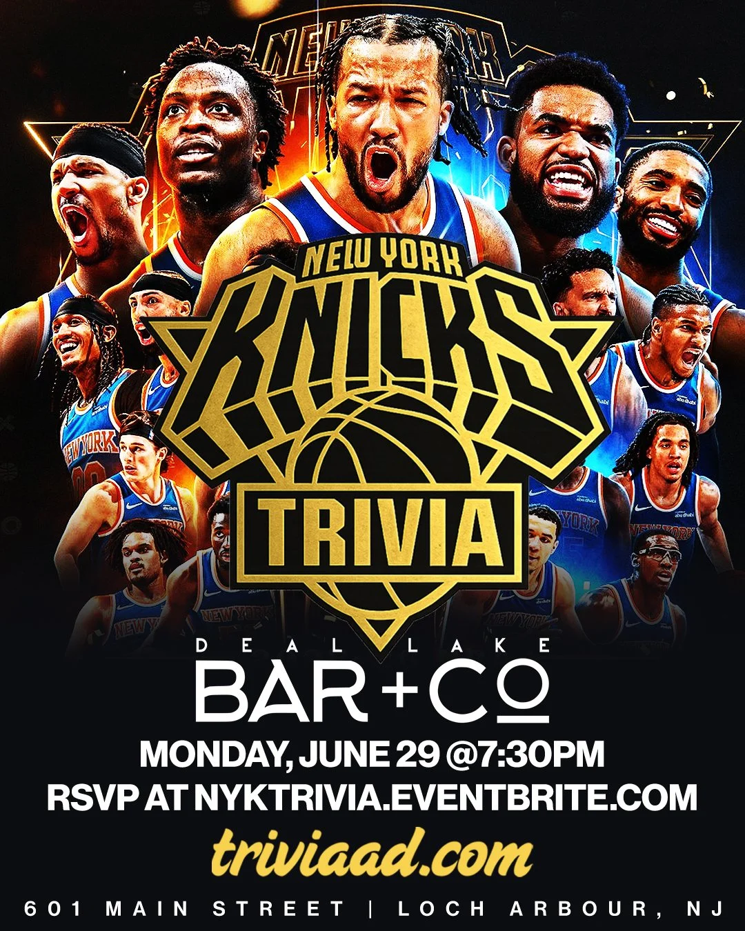 NY Knicks Trivia Night