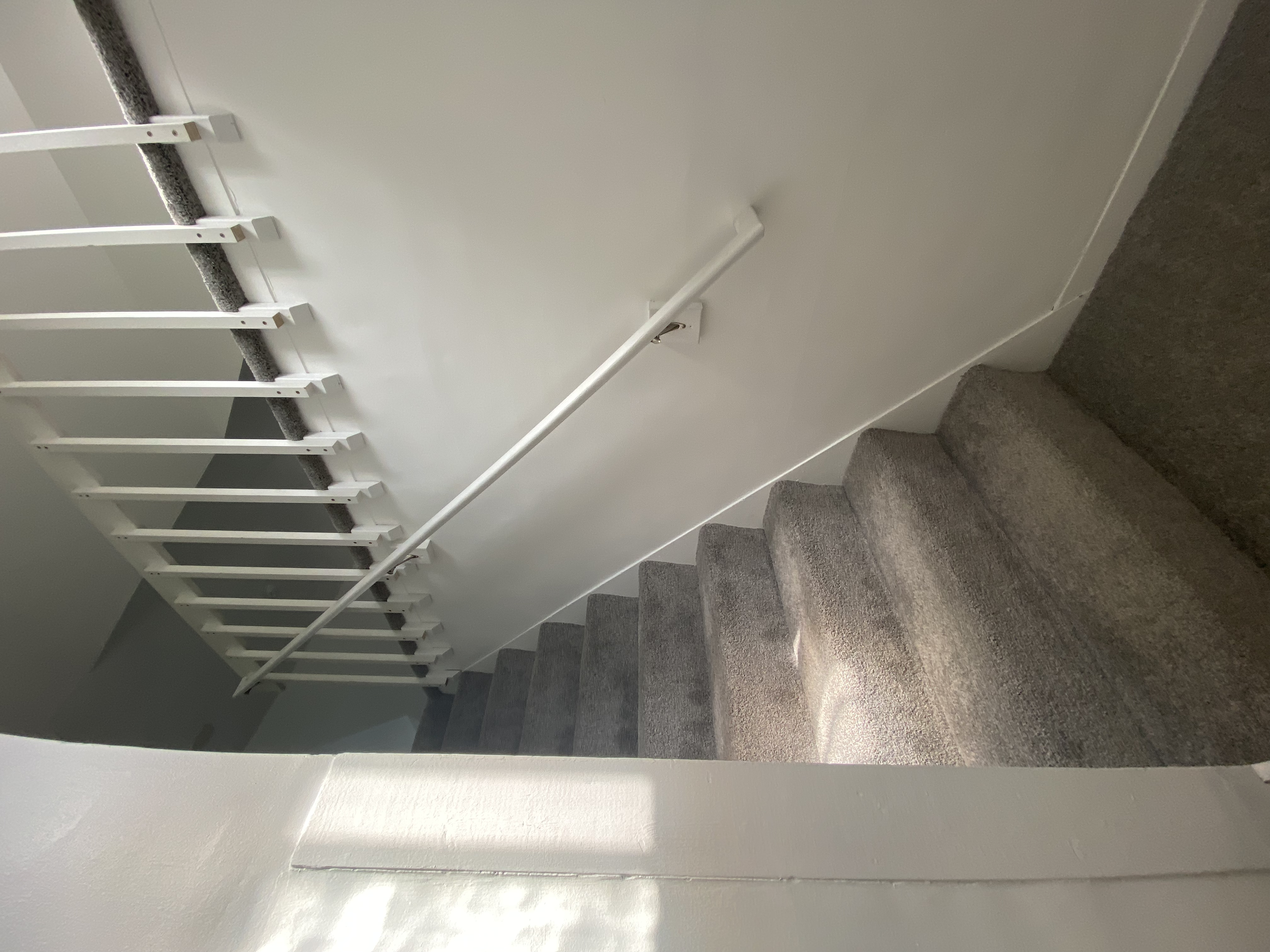 stairs to 3rd floor master bedroom