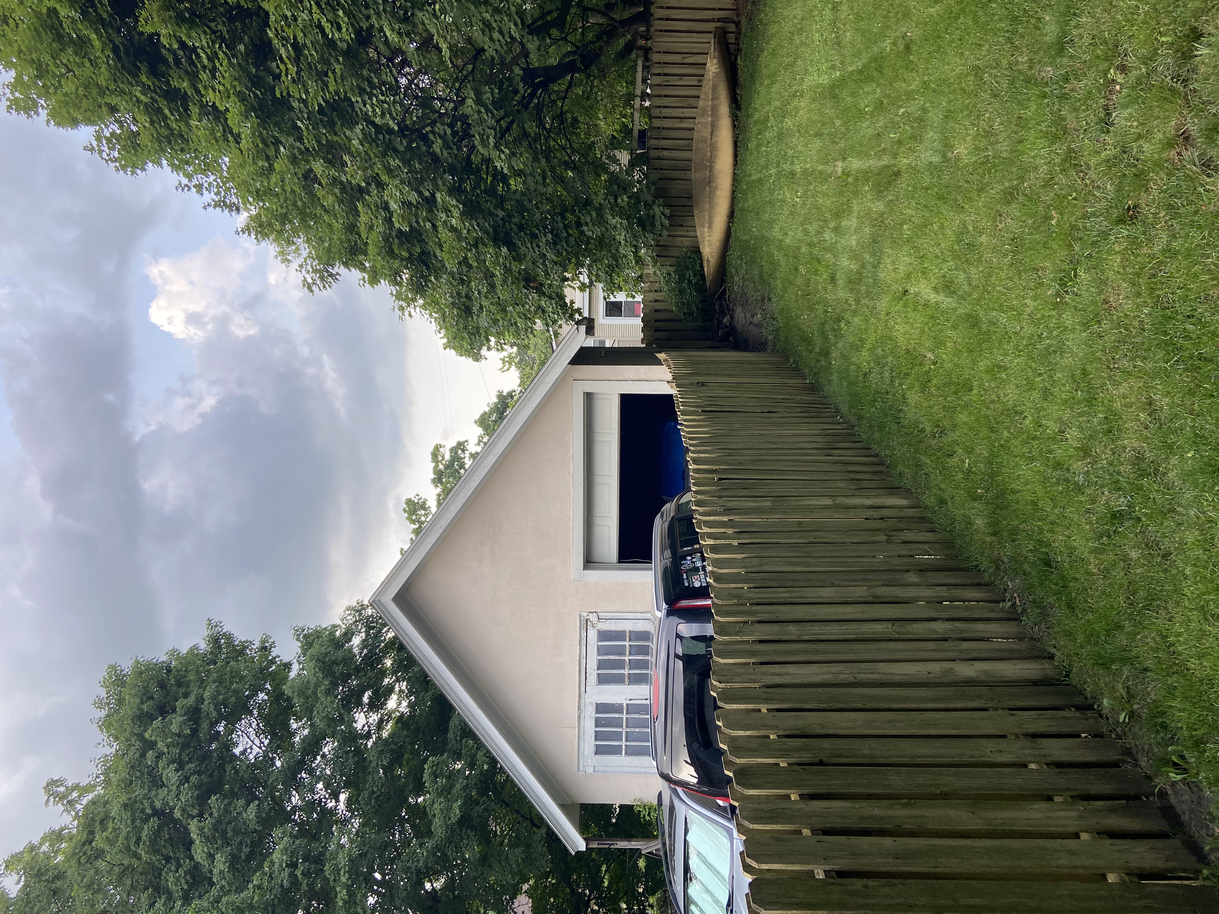 garage/backyard