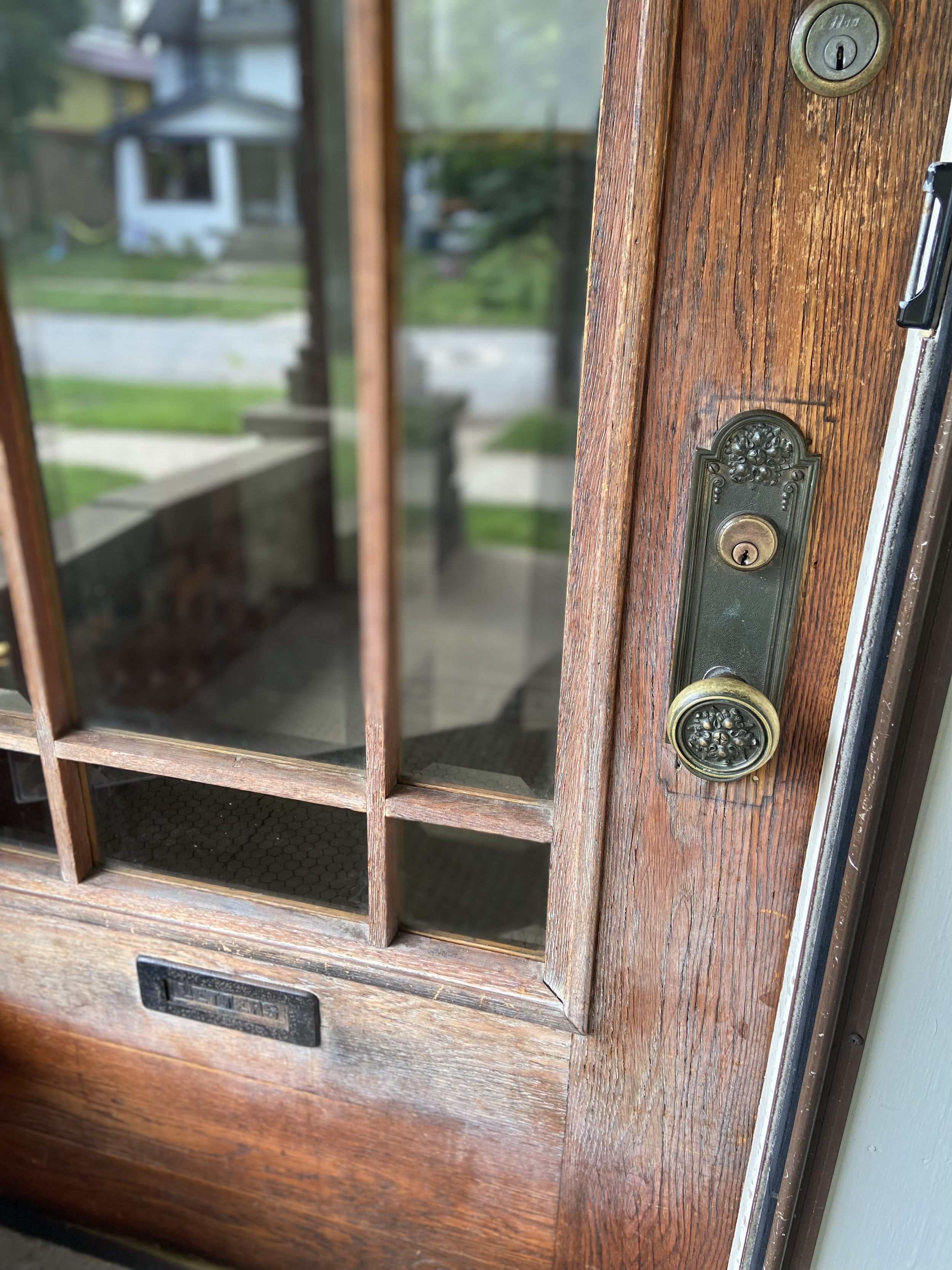 front door detail