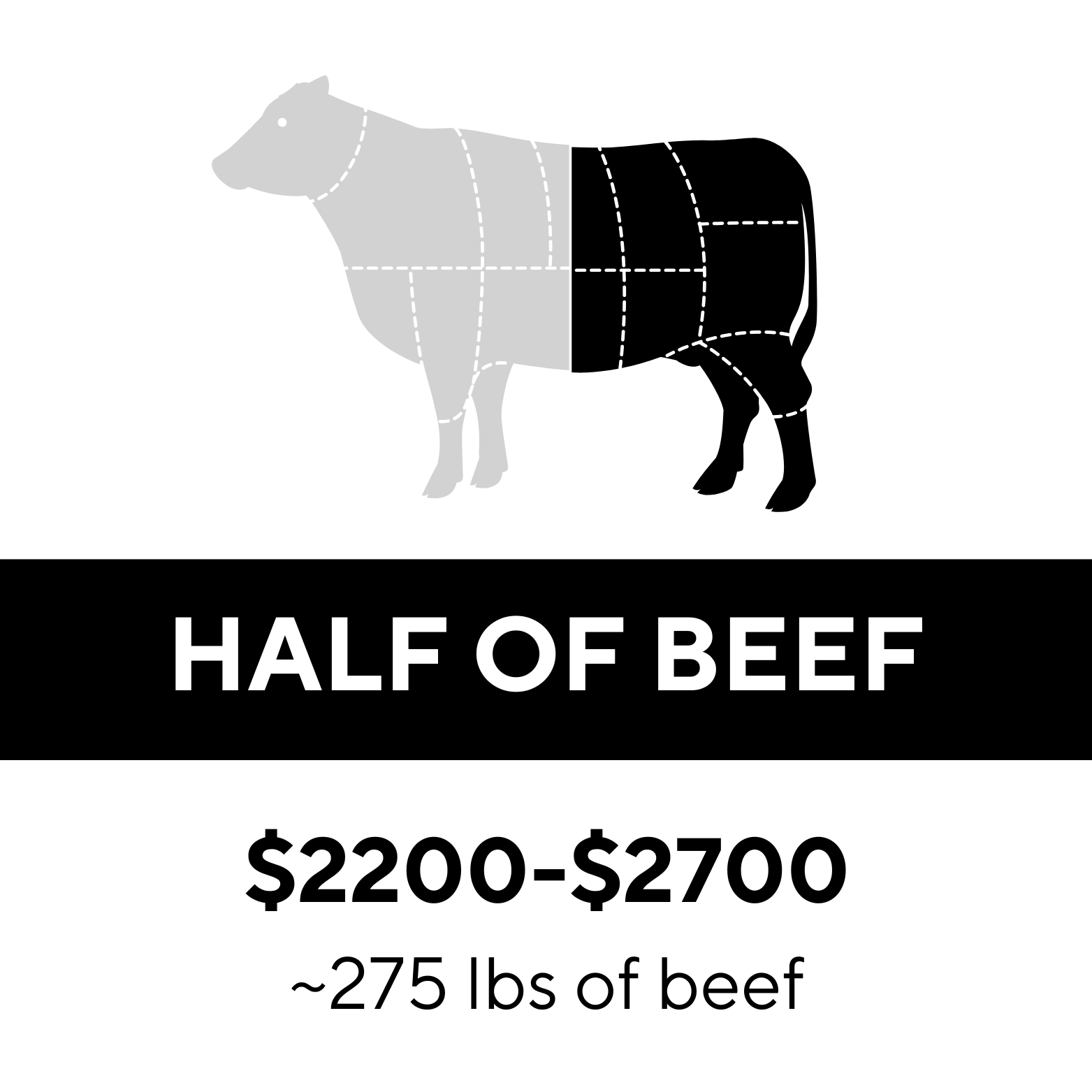 HALF OF BEEF-DEPOSIT