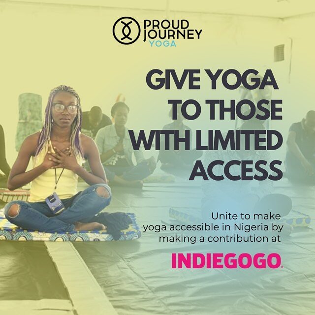 We're thankful to @crystalmariehiggins for sharing this amazing fundraiser and dream from her teacher friend, Nsa Emodi @nsaevolves and @proudjourney Yoga. 

Nsa is on a mission to create a new space for yoga in Lagos &ndash; centered on Nigerians an