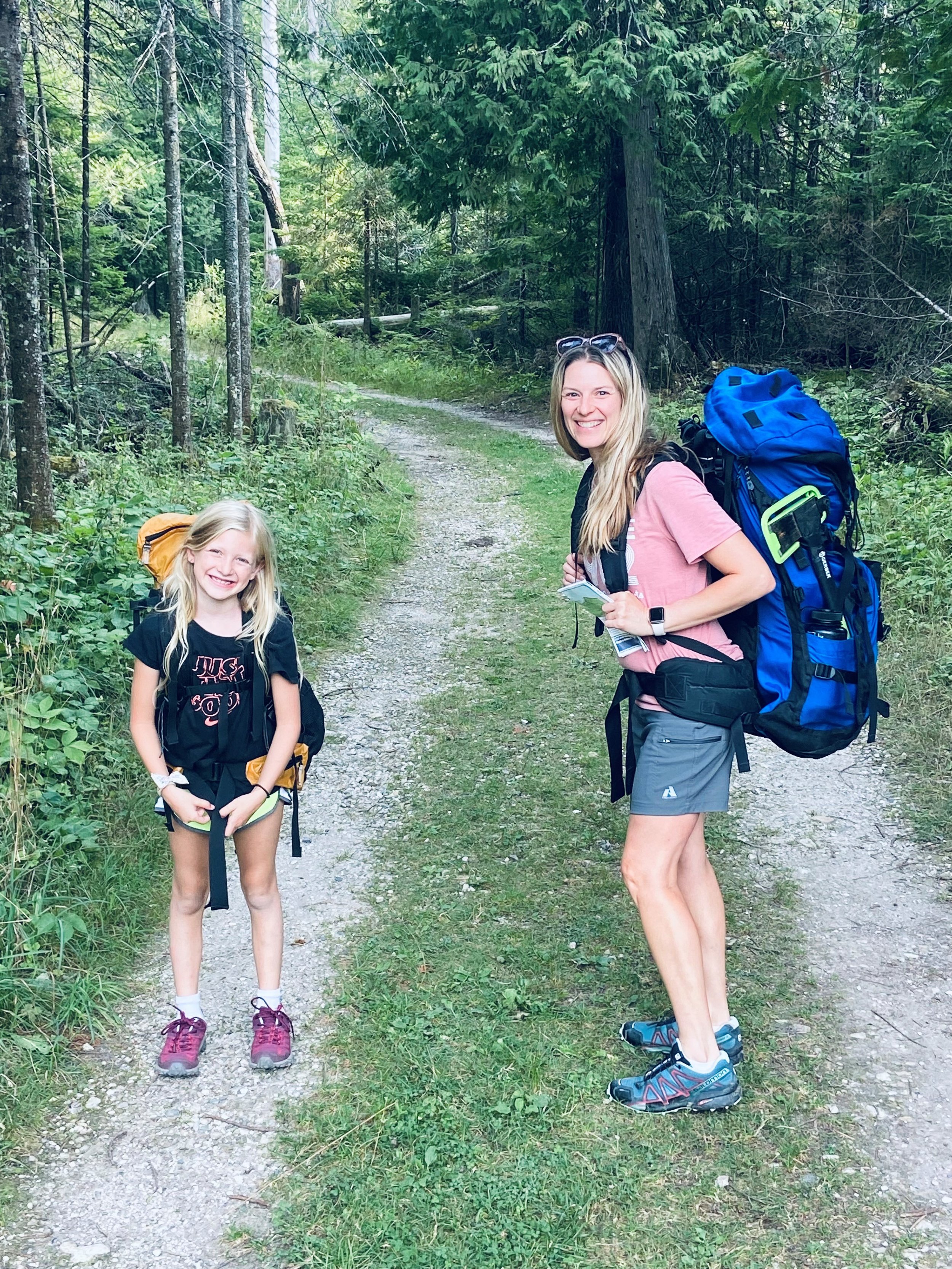 Backpacking with my daughter