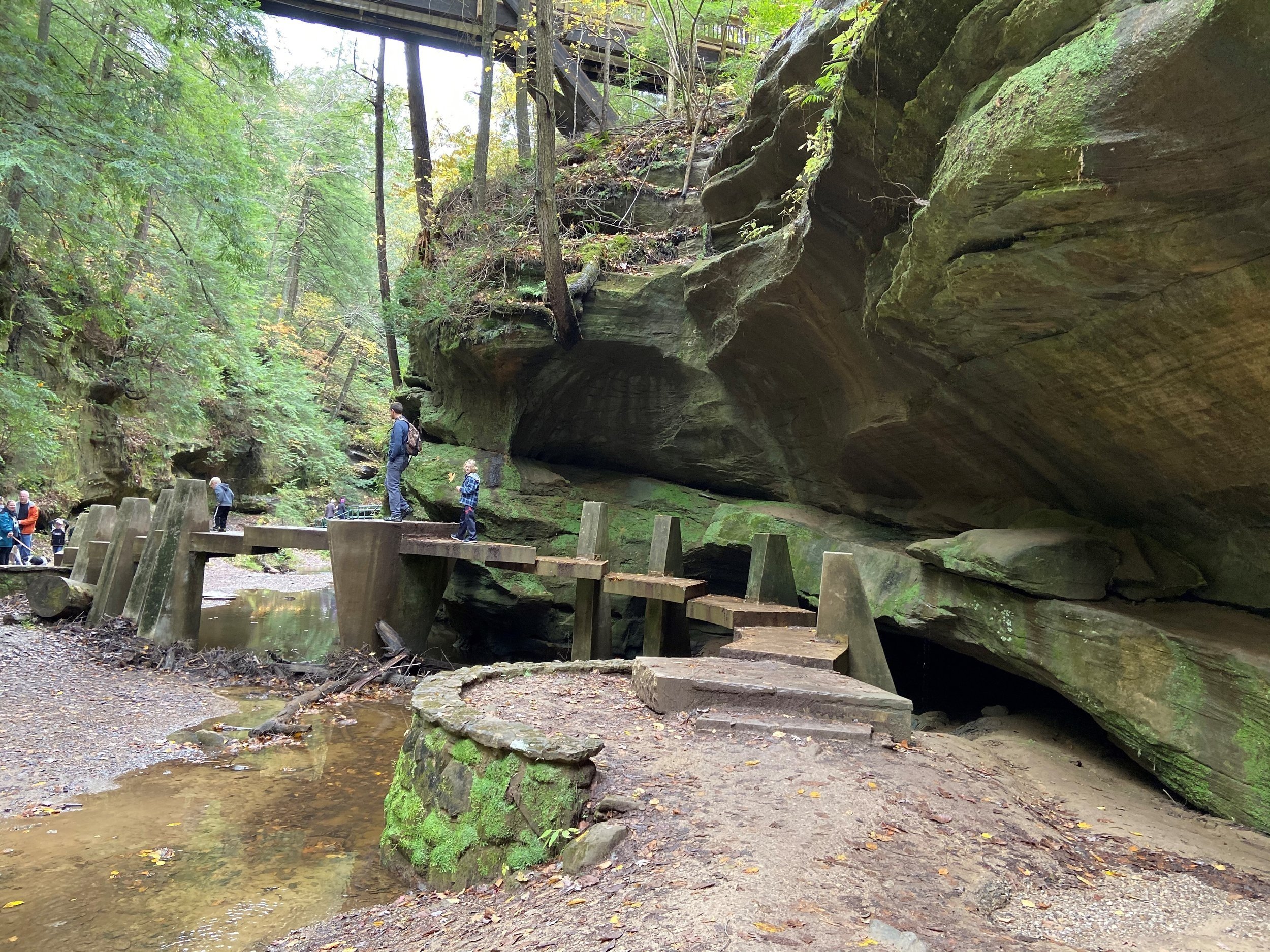 Staircase to Old Man's Cave