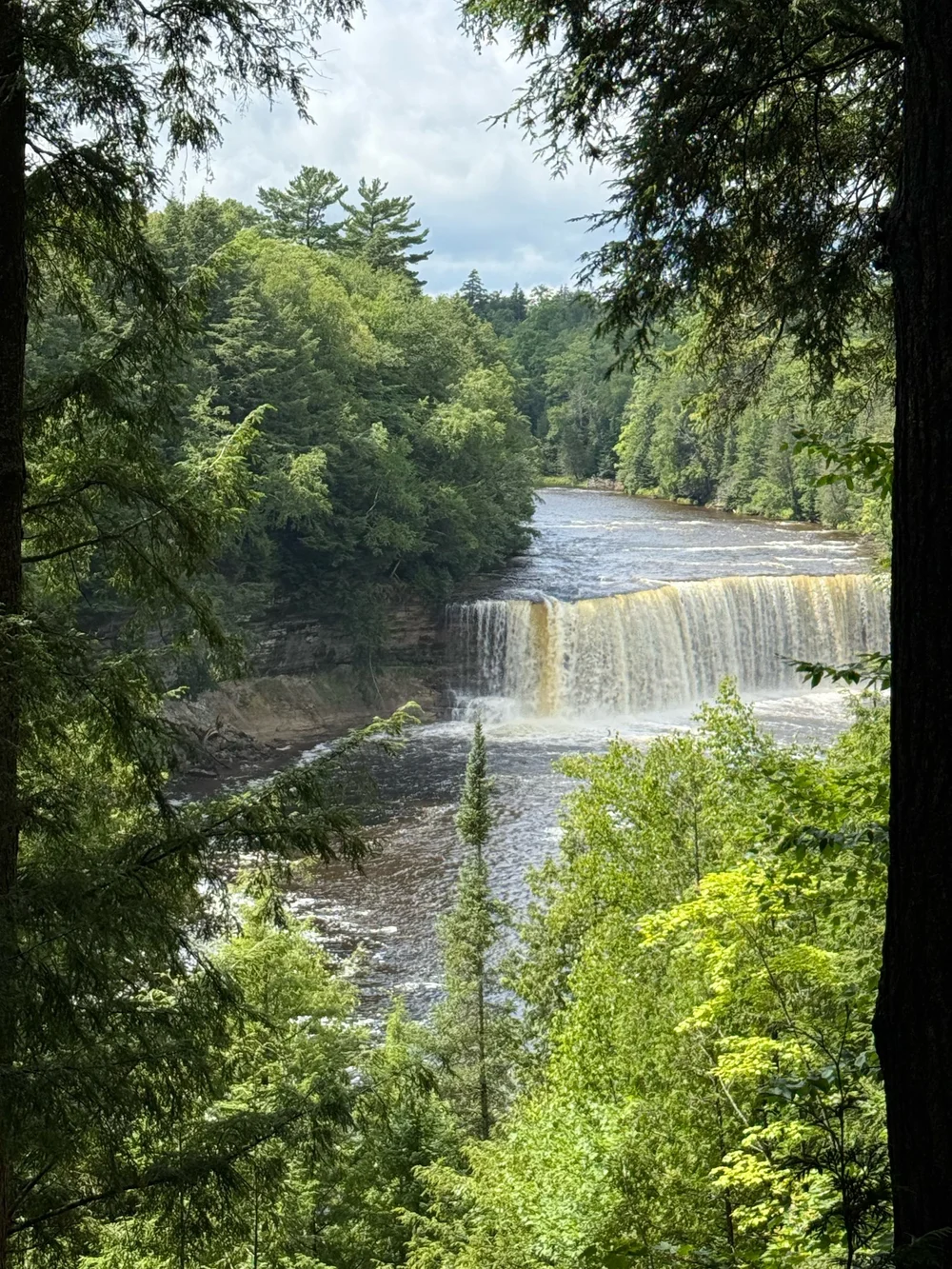 Upper Falls at Tahquamenon Falls SP