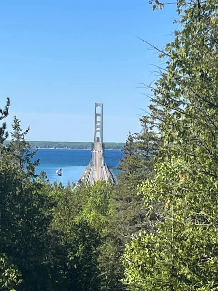 Straights State Park- Mackinac Bridge View