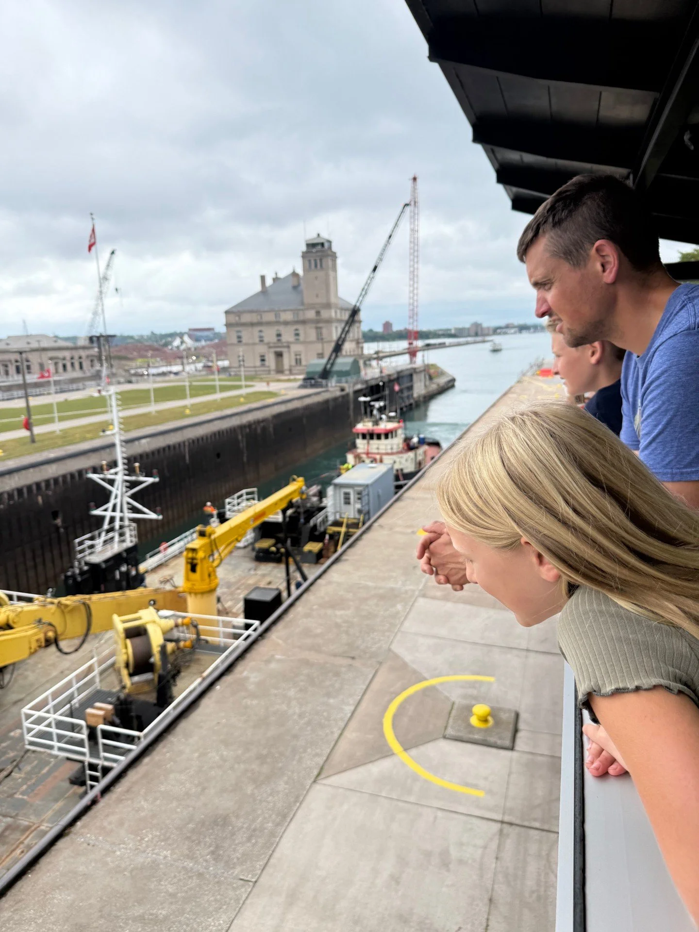 Soo Locks Viewing Platform