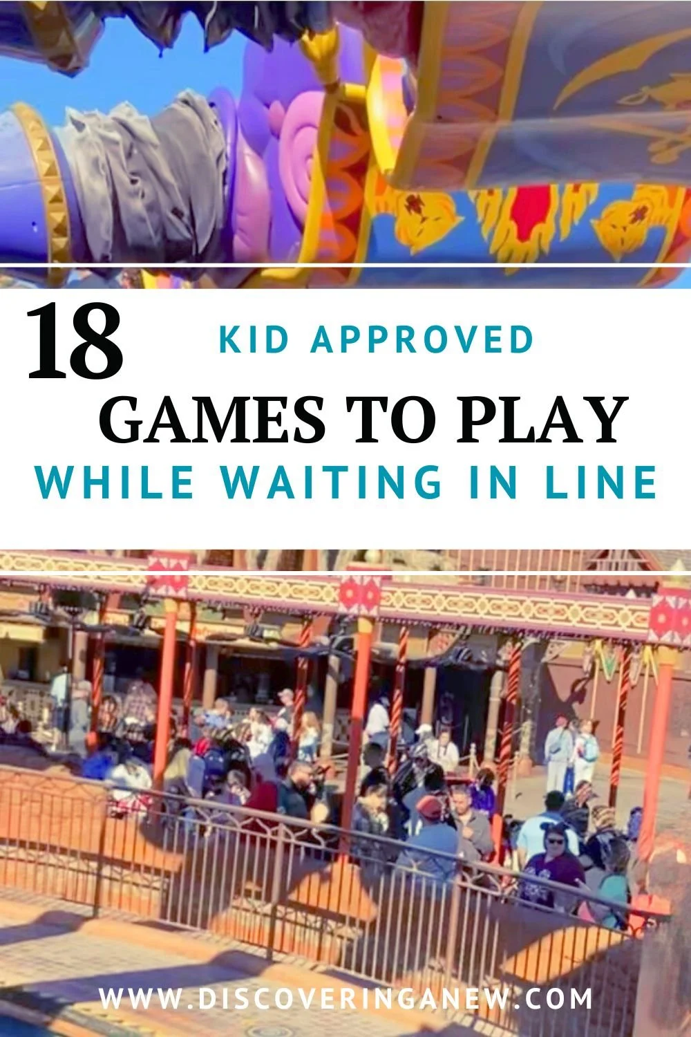 Fun Things to Do While Waiting in Line at Amusement Parks: Easy Games ...