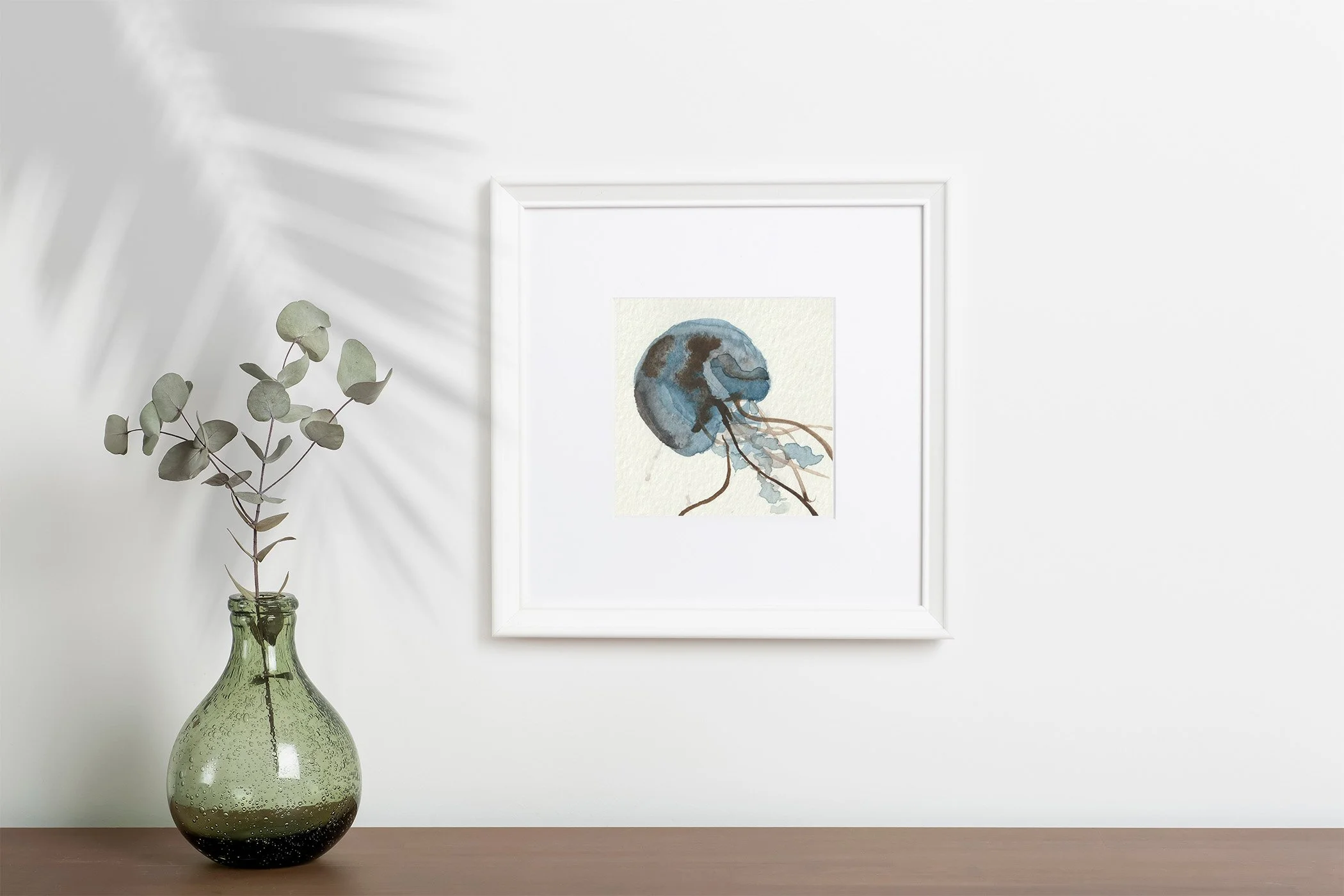 Jellyfish 06 Watercolor Print