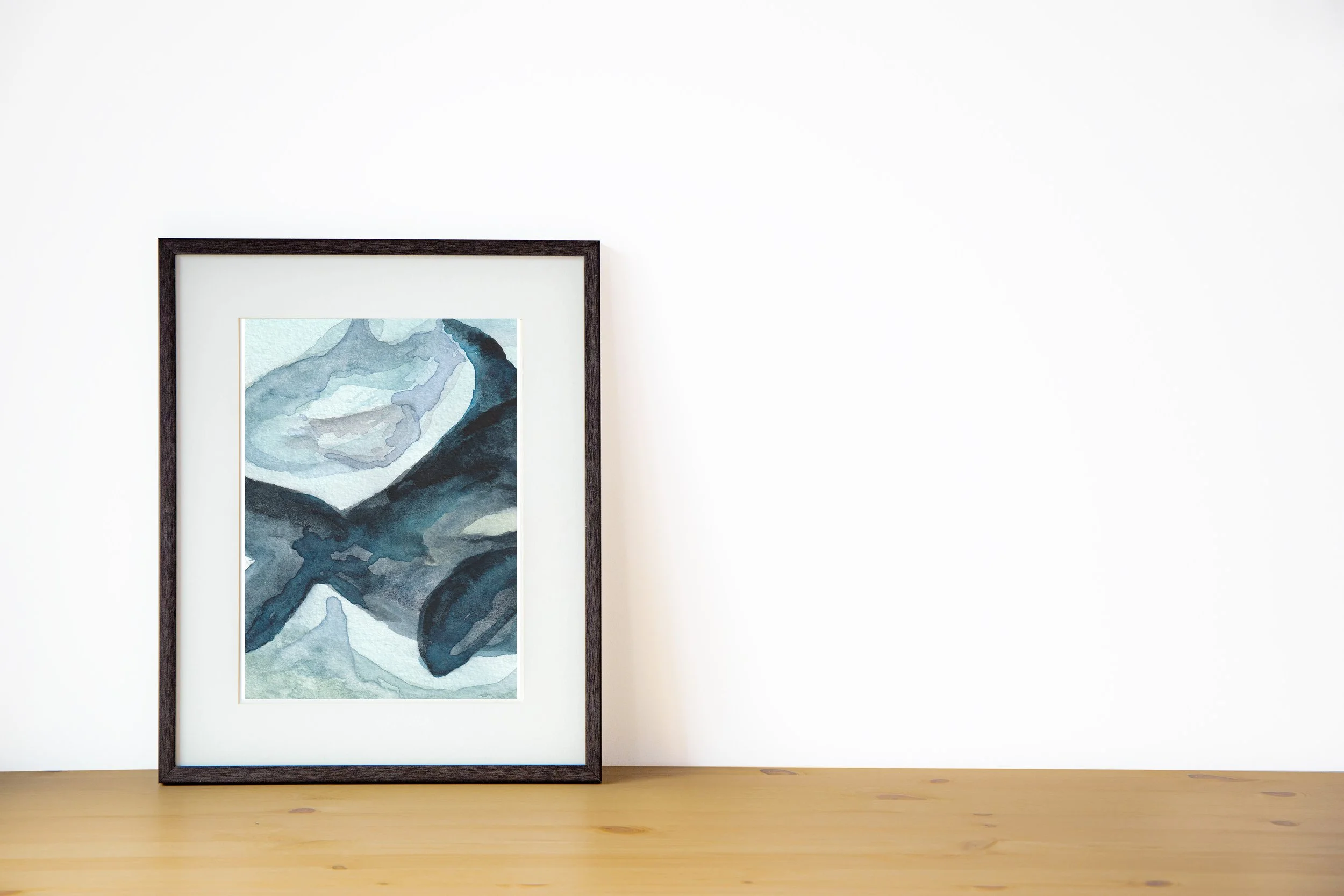 whale watercolor illustration