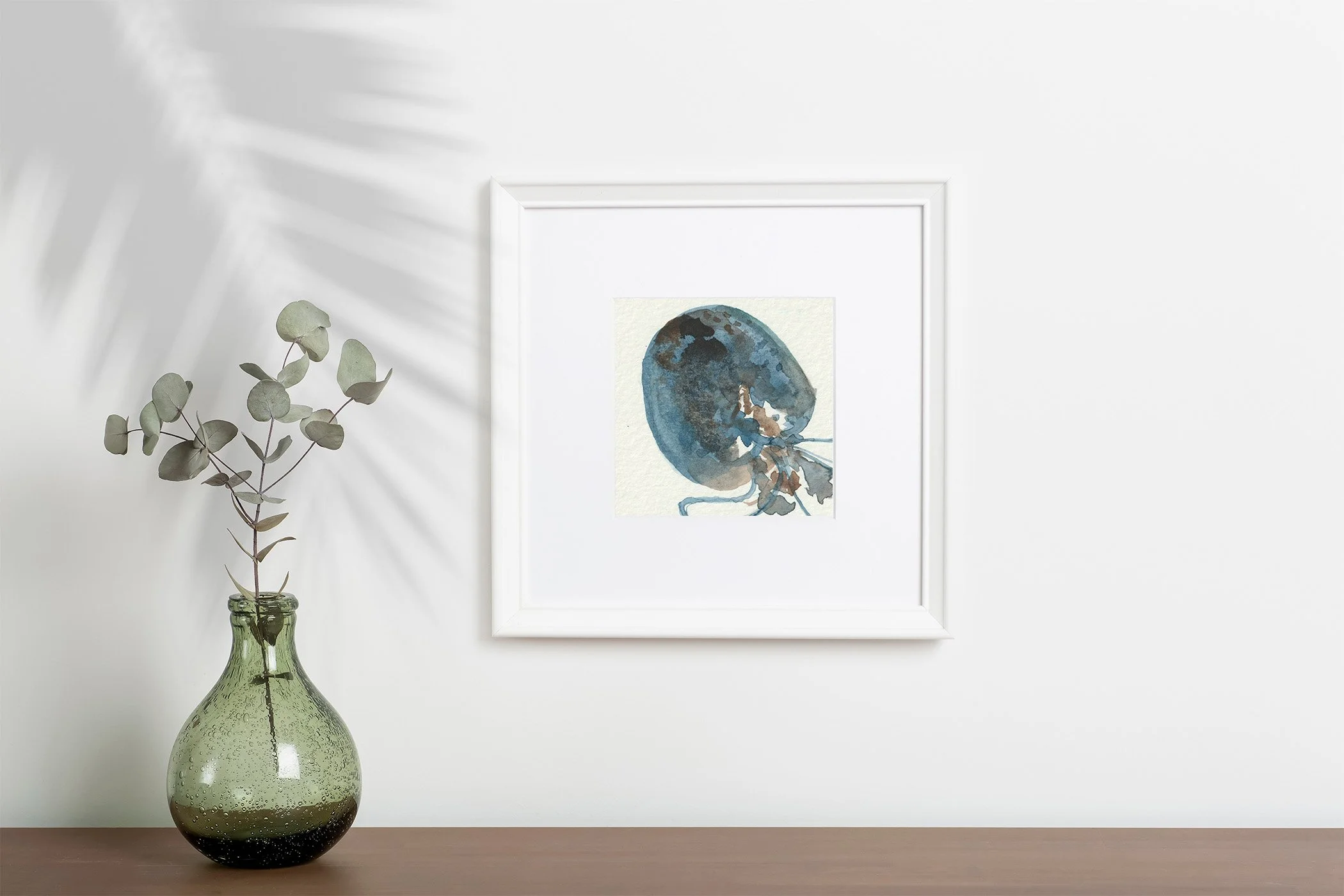 Jellyfish 07 Watercolor Print