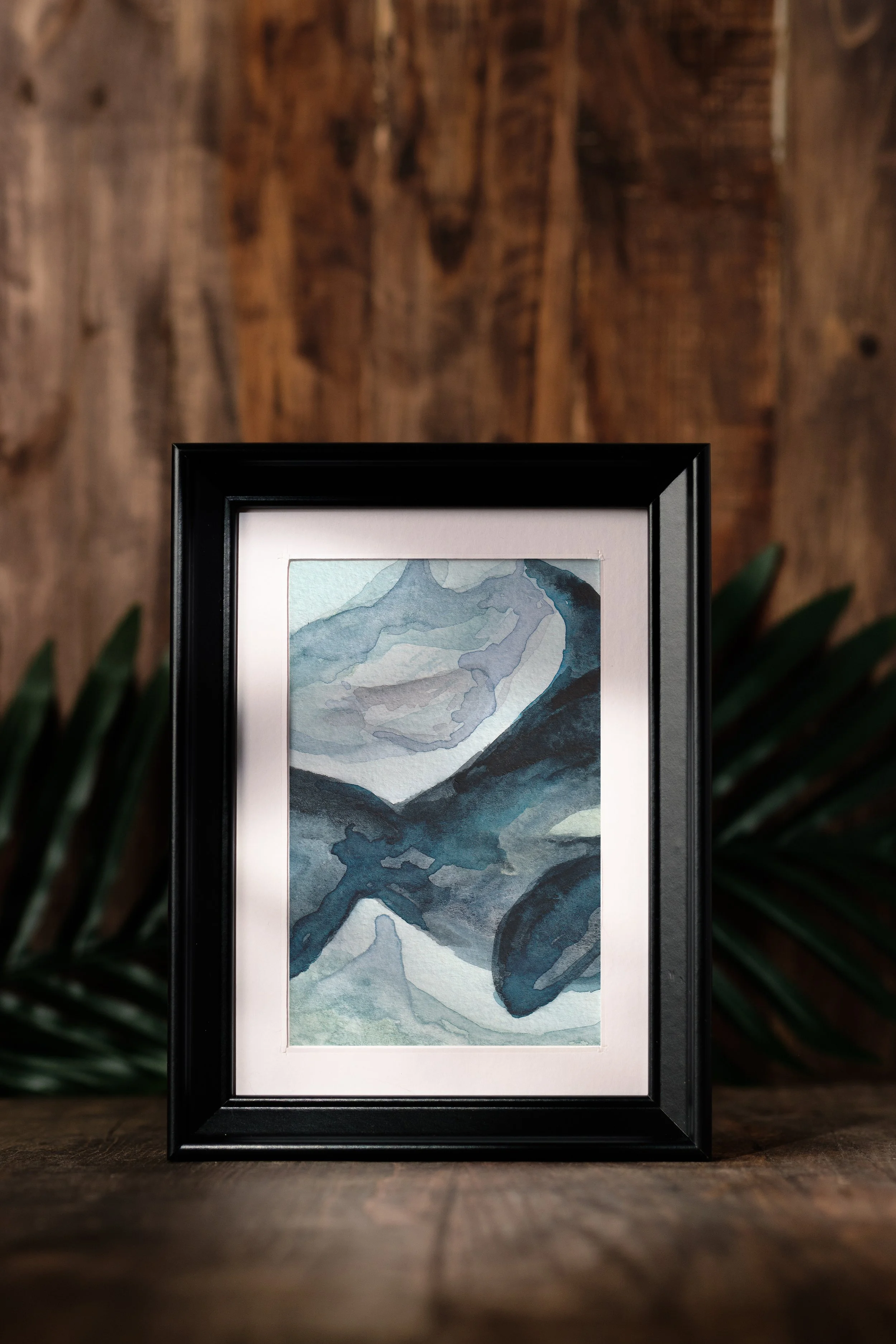 Whale Watercolor Print