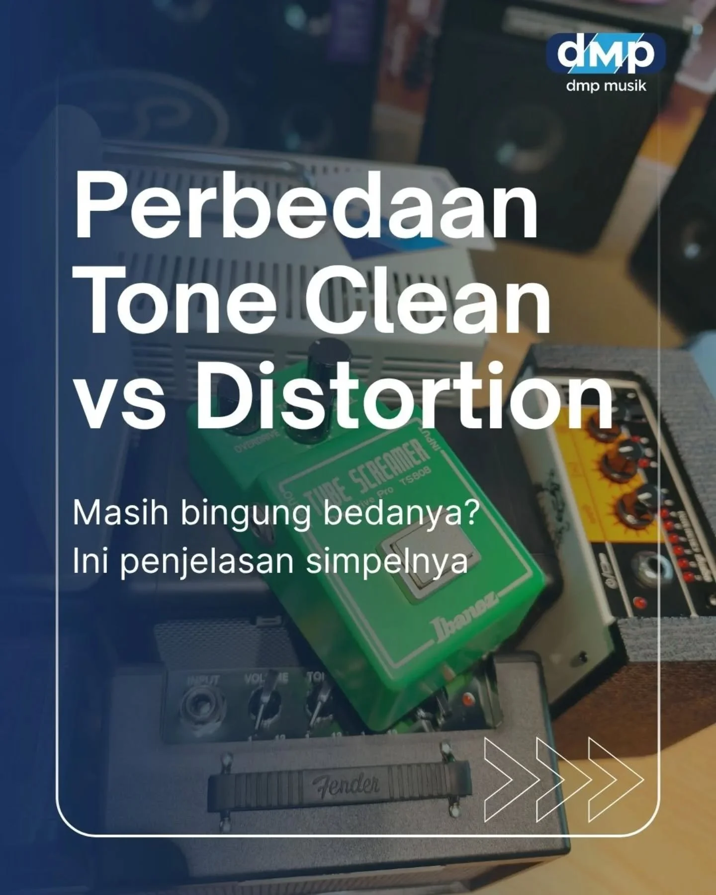 Masih bingung bedanya tone clean dan distortion? 🎸

Padahal ini basic yang penting banget buat nentuin karakter main kamu.

👉 Clean = jernih, halus, detail
👉 Distortion = tebal, agresif, lebih power

Kalau kamu baru mulai, coba biasakan pakai clea