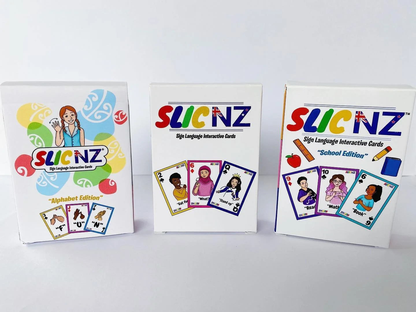 All of your favourites, in one 3-pack bundle! 

From everyday expressions 👋🏻 🏃🏽&zwj;♀️, to commonly used vocabulary in the classroom ✏️🍎, we have put our best-selling packs - the Standard, School, and Alphabet editions, into one discounted bundl