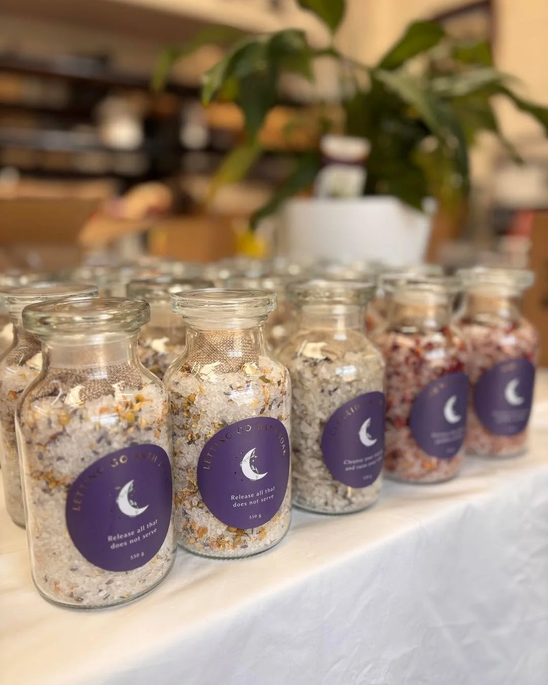 ✨ Sacred Bath Soaks ✨

If things have been feeling a bit off, heavy or you&rsquo;re just straight up tired&hellip; this is your sign to take a minute for yourself.

Our Sacred Soaks are made for slow, cosy nights in &mdash; mineral salts, essential o