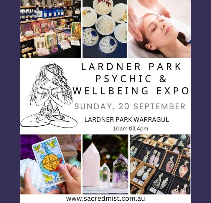 Love being at Lardner Park in Warragul with @psychicwellbeingexpos it's always such a great day out!

Look forward to seeing you all 💜

 #highvibes #giftsforher #giftsformum #EarthSongAlchemy #holisticretail #healingtools #ritualproducts #tools #Hea