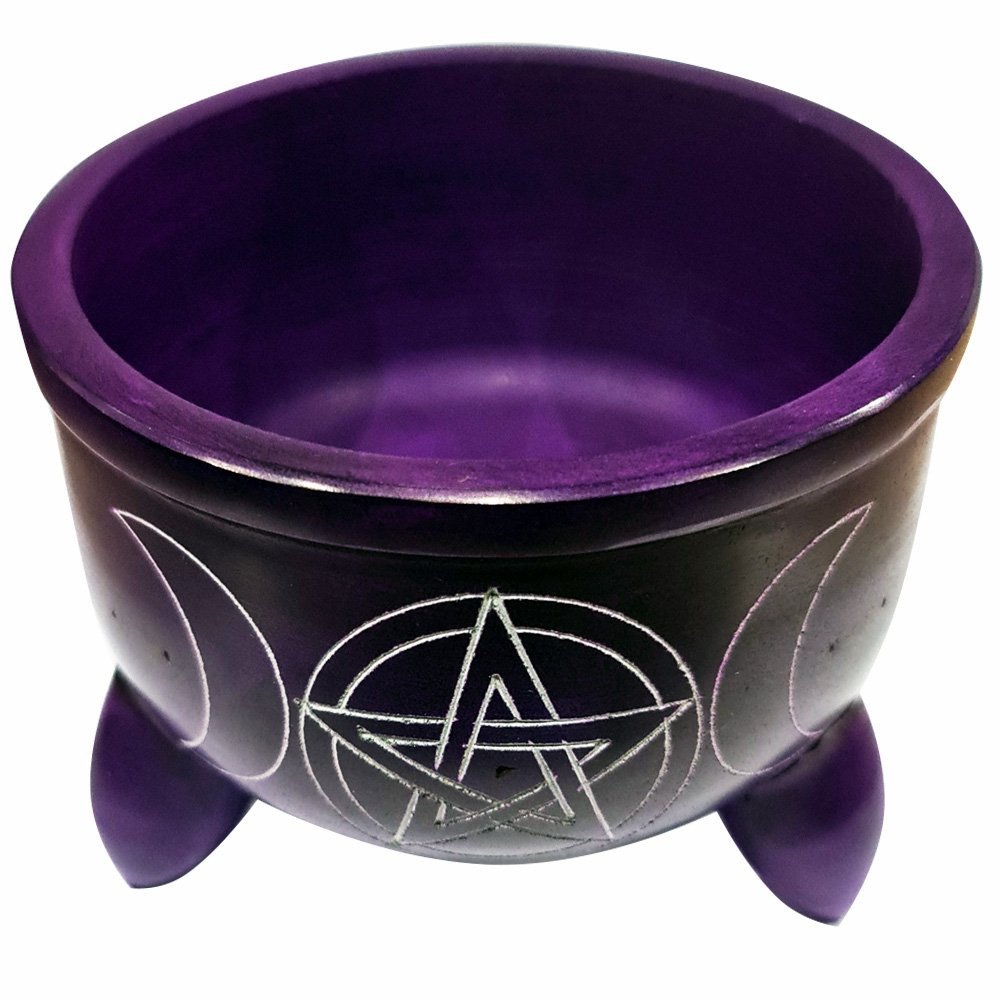 Mini cauldron purple