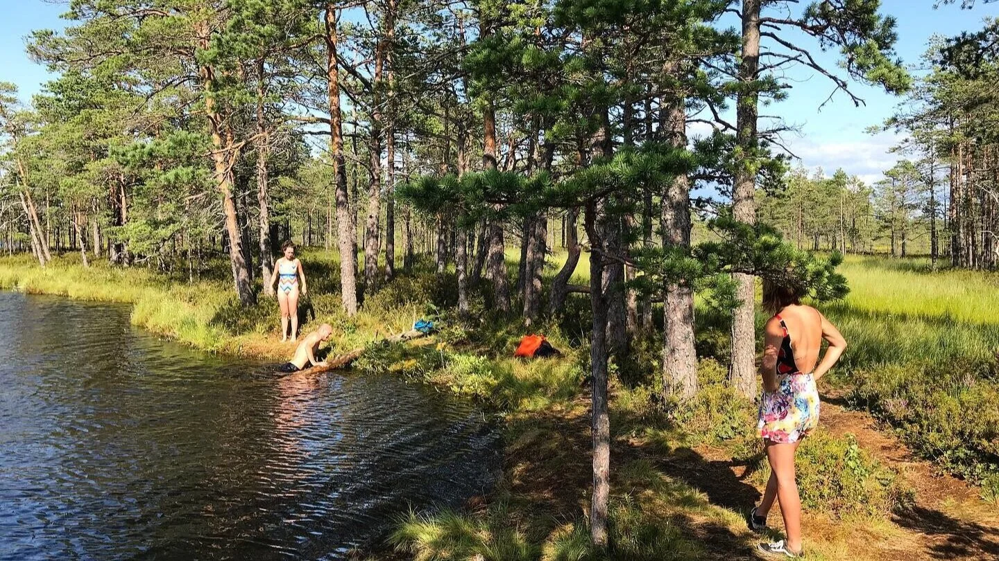 and enjoy bog lake swimming at Tolkuse.. (Copy)