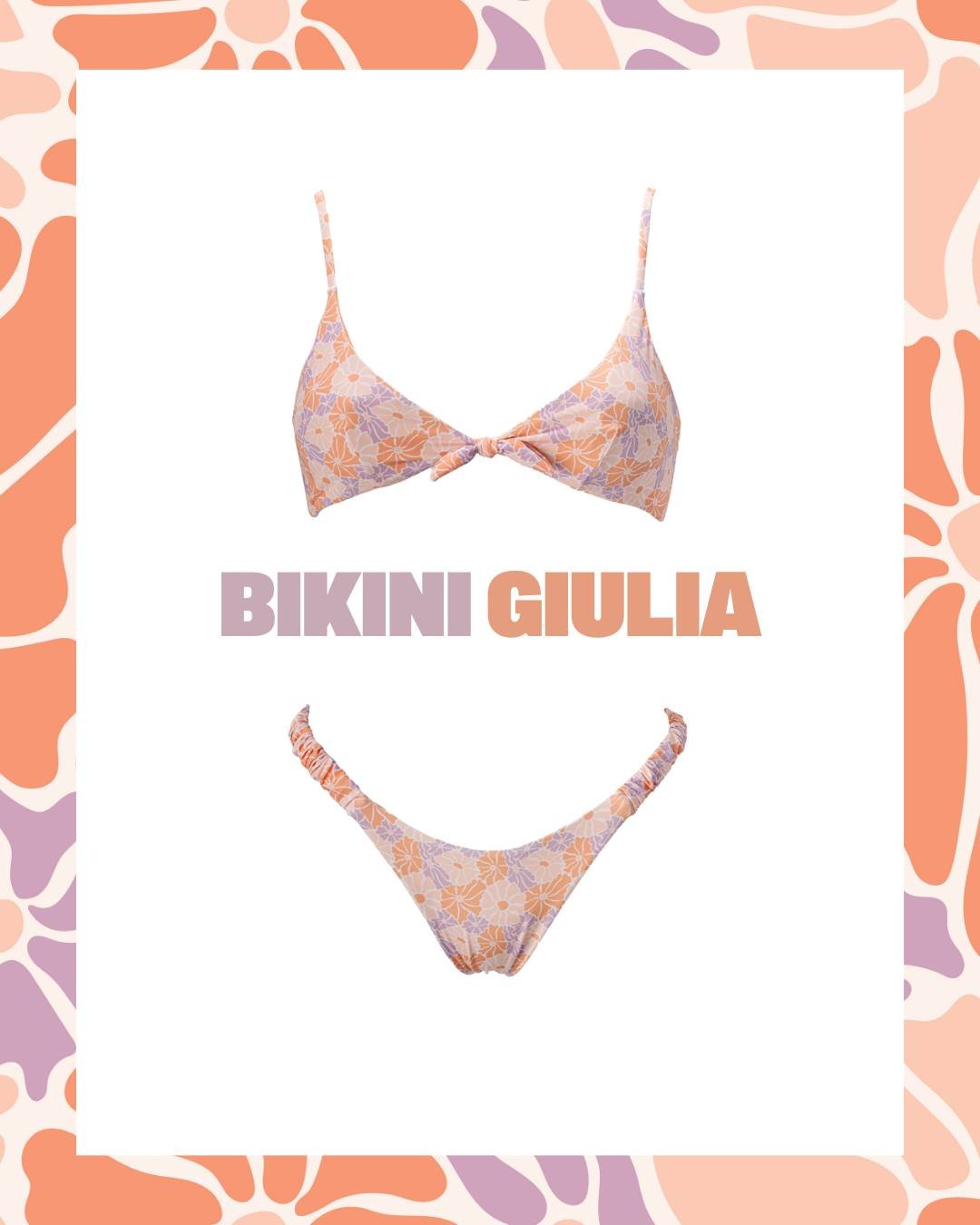 Si chiama Giulia ed &egrave; uno dei nuovi bikini 2025.
Spalline regolabili, nodino al centro da PIN UP, slip Vstyle con dettaglio arricciato.
Il tuo nuovo summer crush &egrave; appena arrivato. 🩷

. . .
. . . #ItalianatheLabel #BikiniGiulia #Swimwe