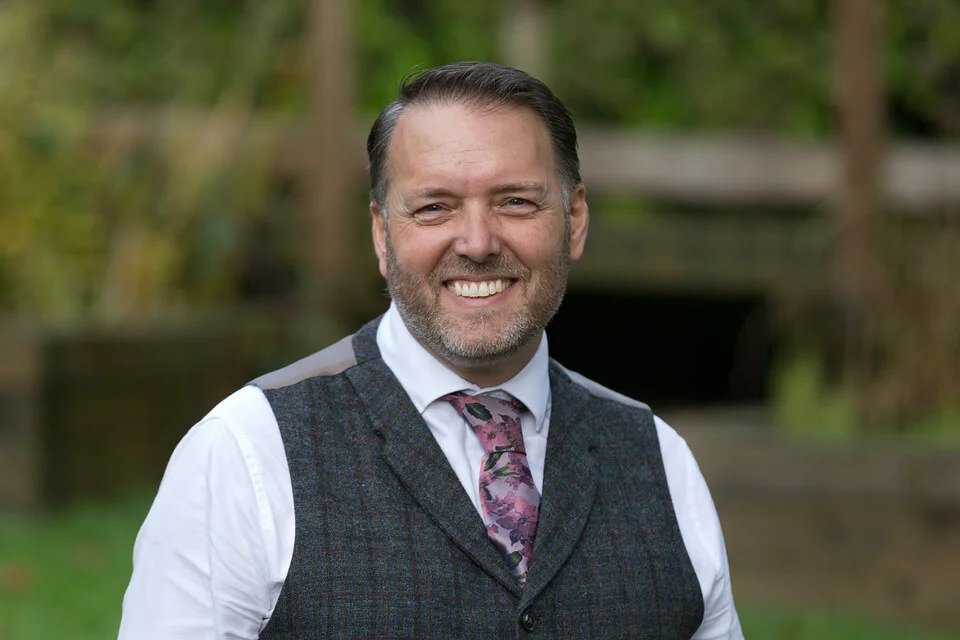 Mike Warren photo of celebrant