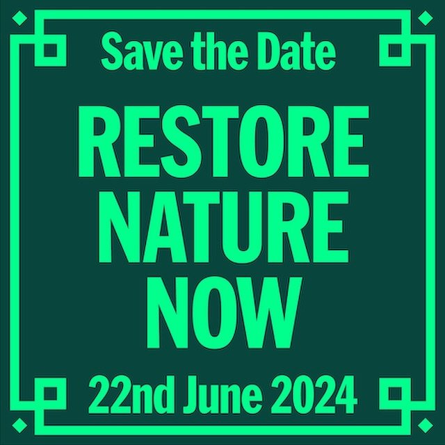 🗓️On 22 June, nature groups across the country are uniting in a peaceful march through London to #RestoreNatureNow 

So far over 100 organisations have pledged their support and we&rsquo;re proud to be one of them 💚 
 
🌱We have a message for all p