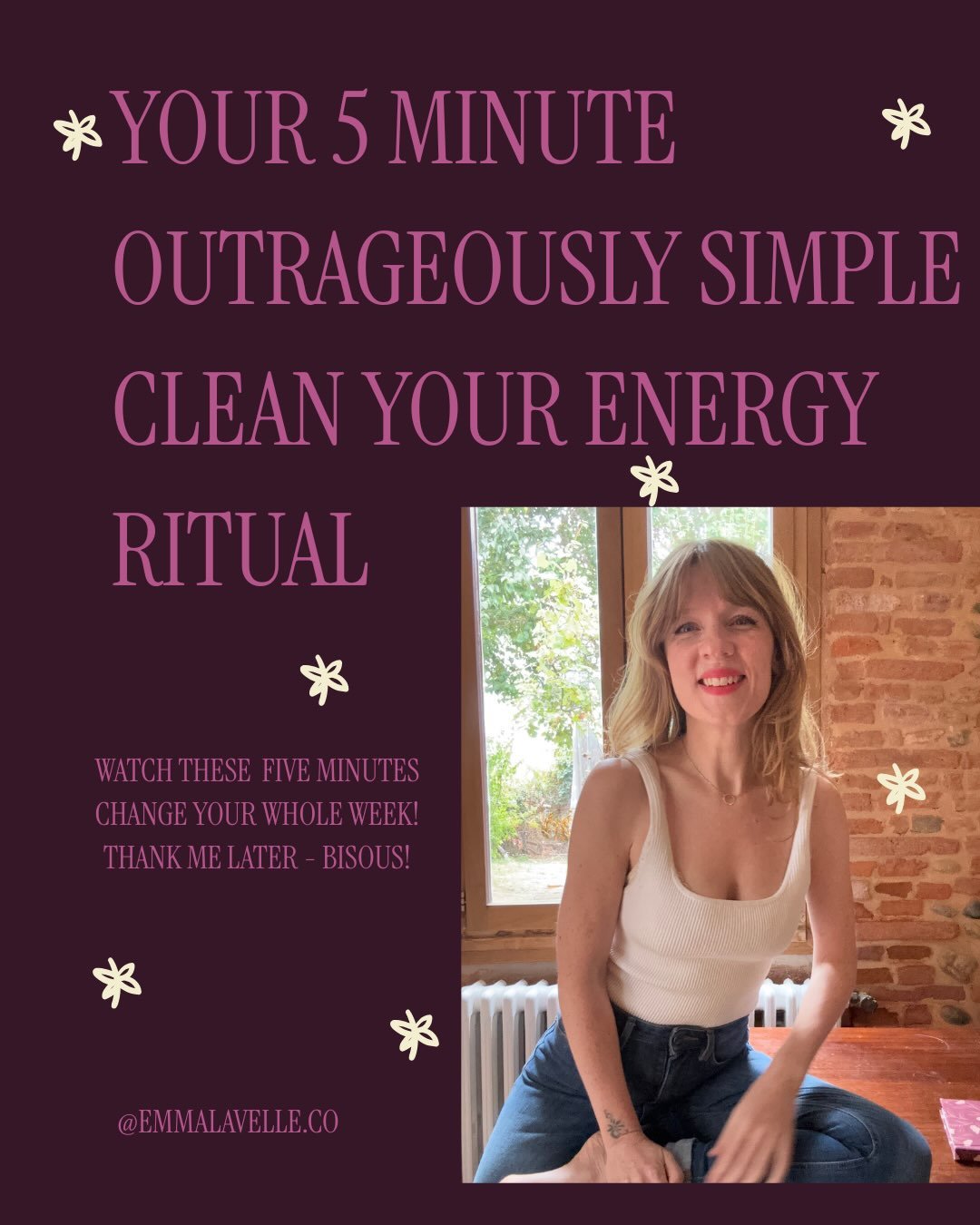 The missing piece in your weekly planning! Your energy 💥

Try giving 5 minutes for these three steps and run the experiment this week! ❤️&zwj;🔥

And out of 10 - where is your energy at today? ❤️&zwj;🔥