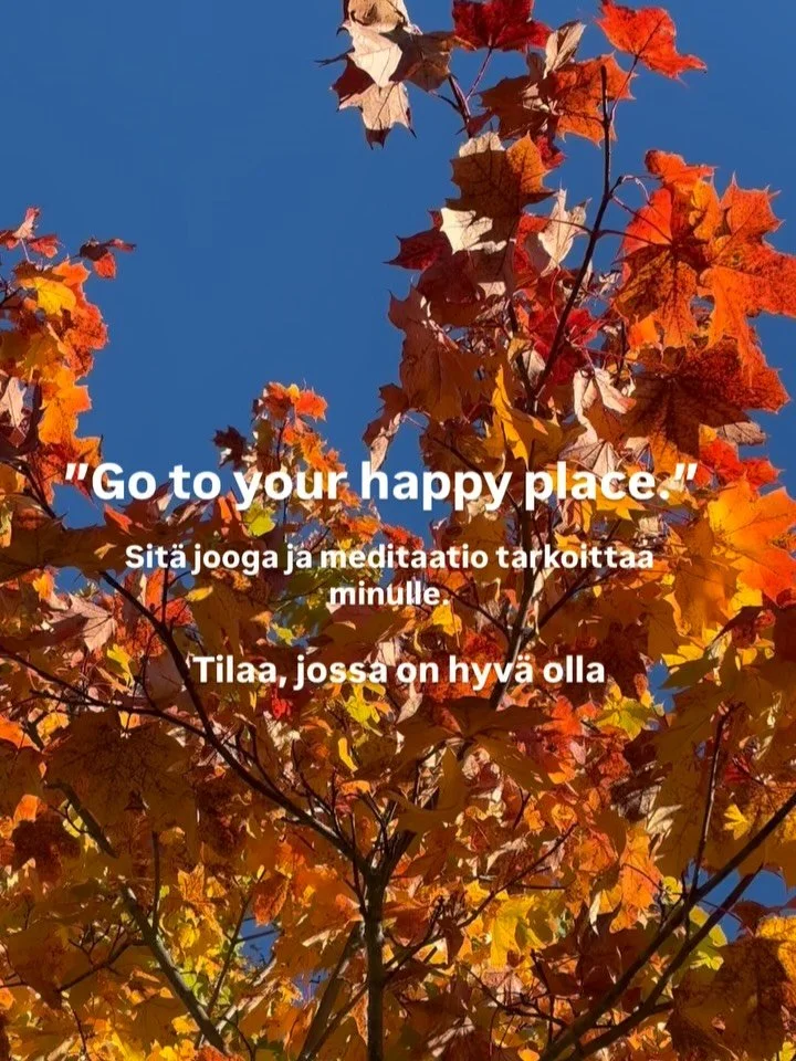 Mit&auml; jooga tarkoittaa minulle osa 2/3. Meditaatio.

Lue kuvateksteist&auml; meditaatiosta, sen eri muodoista, tarkoituksesta, harjoittamisesta -ja tieteen todistamista hy&ouml;dyist&auml;.

💡Mik&auml;li meditaatioharjoitukset kiinnostavat. Voit