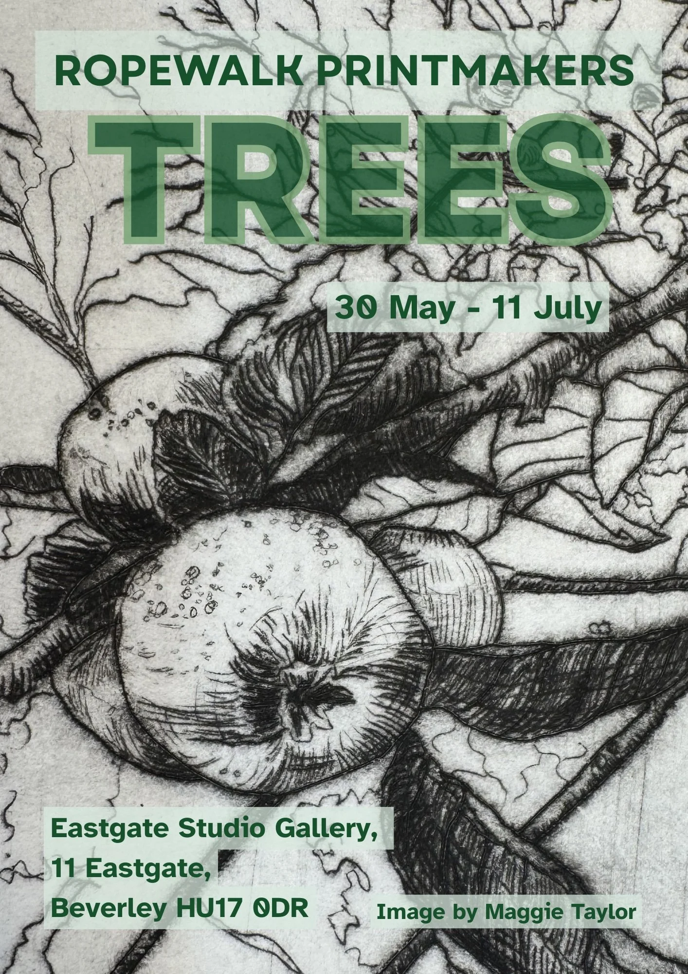 The Ropewalk Mini Print Exhibition, Trees