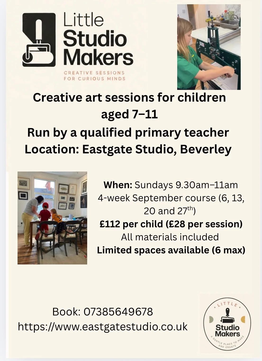 Little Studio Makers poster.JPG