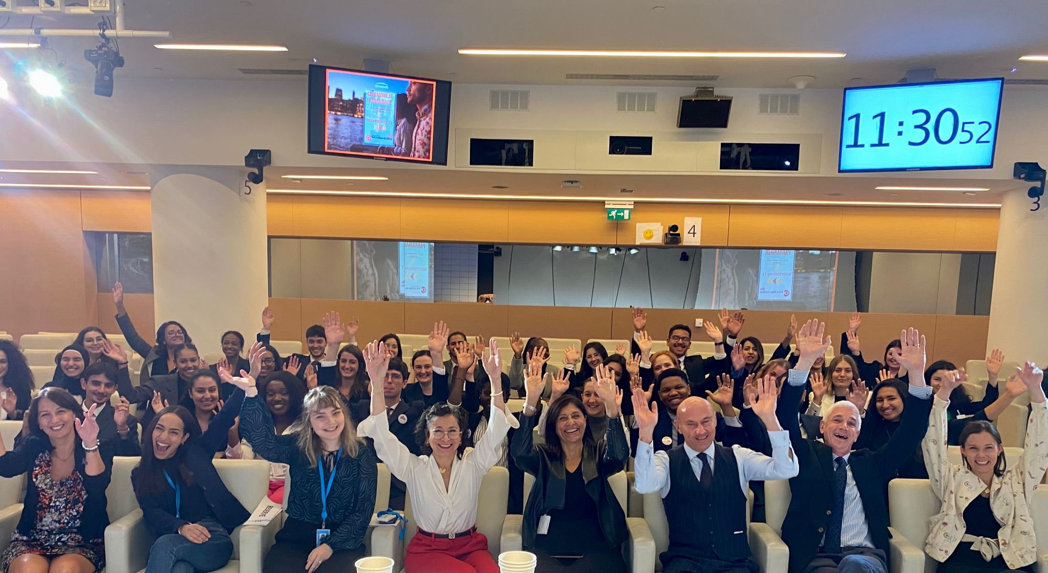 La 16ème promotion du Master Droit et Ethique des Affaires a été reçue par son parrain