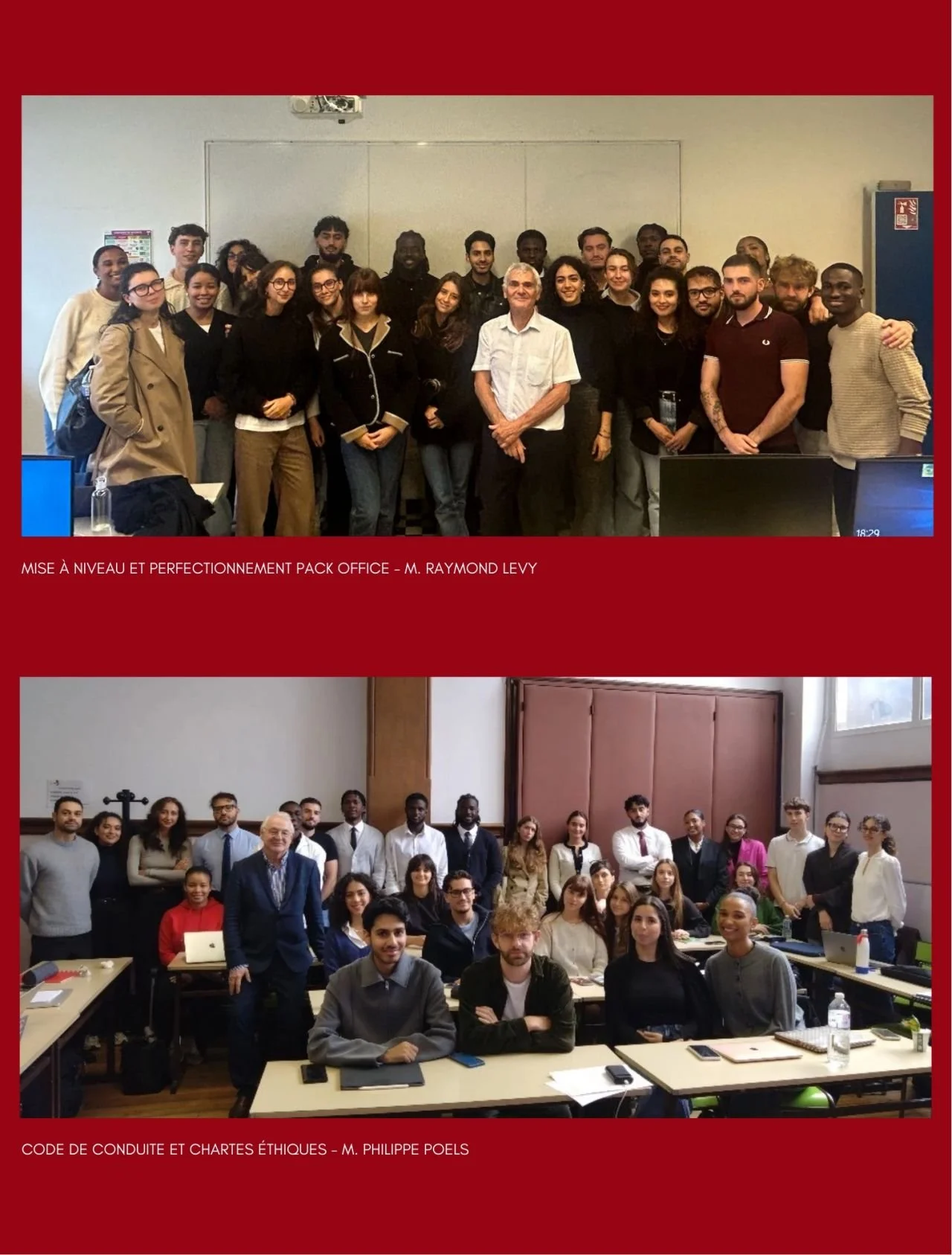 Tous nos remerciements aux intervenants qui ont ouvert le bal de l’année 2025-2026 ! 