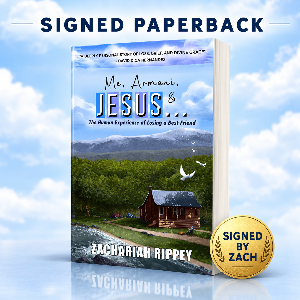 Signed Paperback - Me, Armani, & Jesus