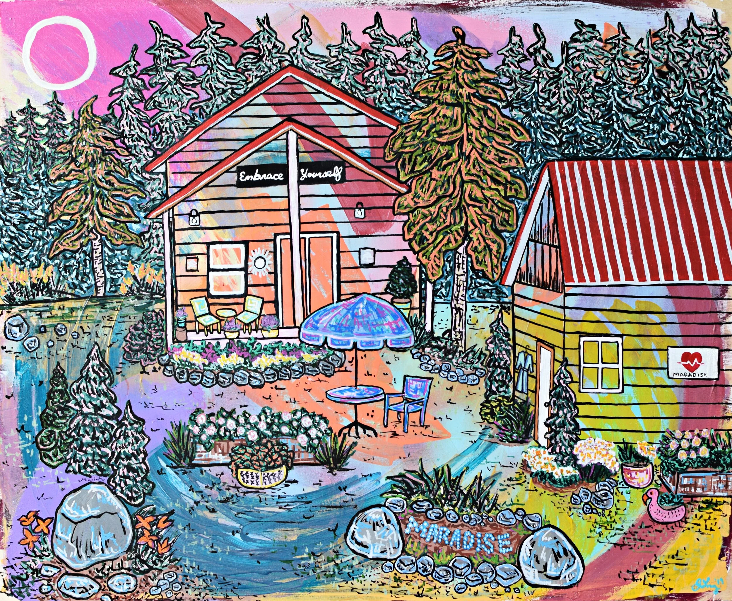 Maradise - 16 x 20 - 2019