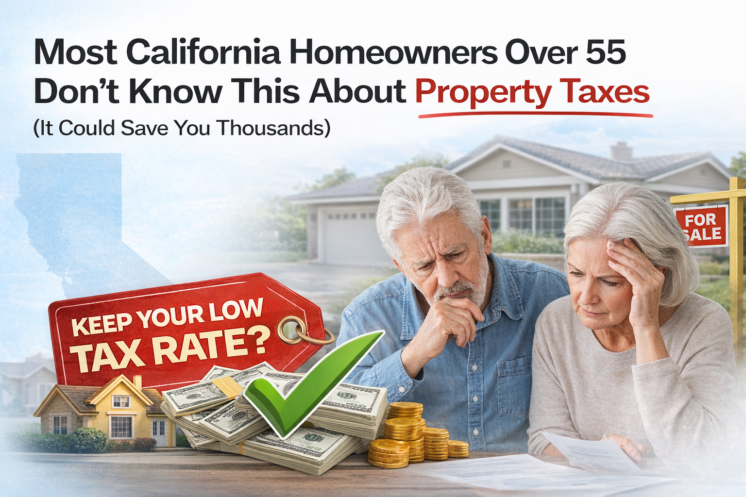 Most California Homeowners Over 55 Don’t Know This About Property Taxes (It Could Save You Thousands)