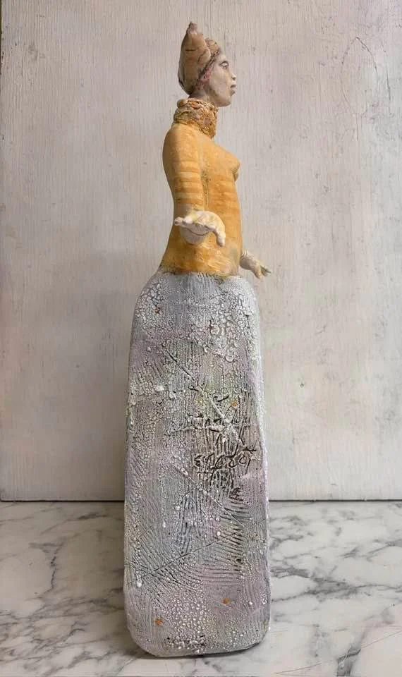  Persephone and Her Guardian&nbsp;  20” x 13.5” x 6”  2026 