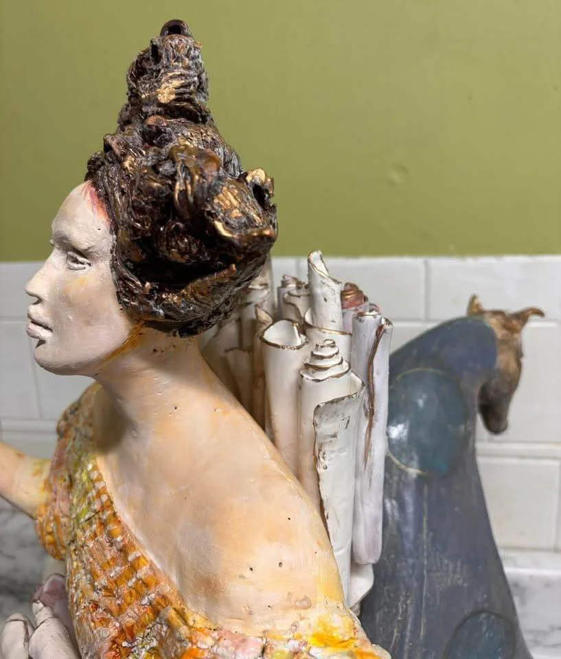  When Figuration Becomes Dialogue  Detail  2025 