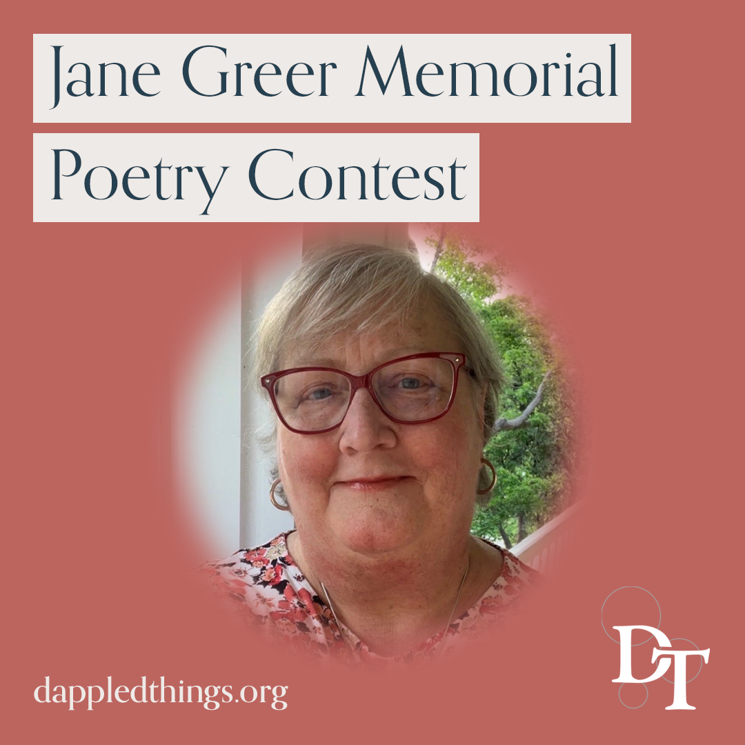 Announcing the 2026 Jane Greer Memorial Poetry Contest