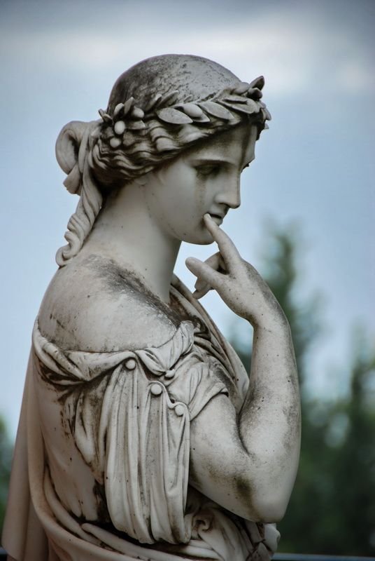 The muse is not a trophy wife