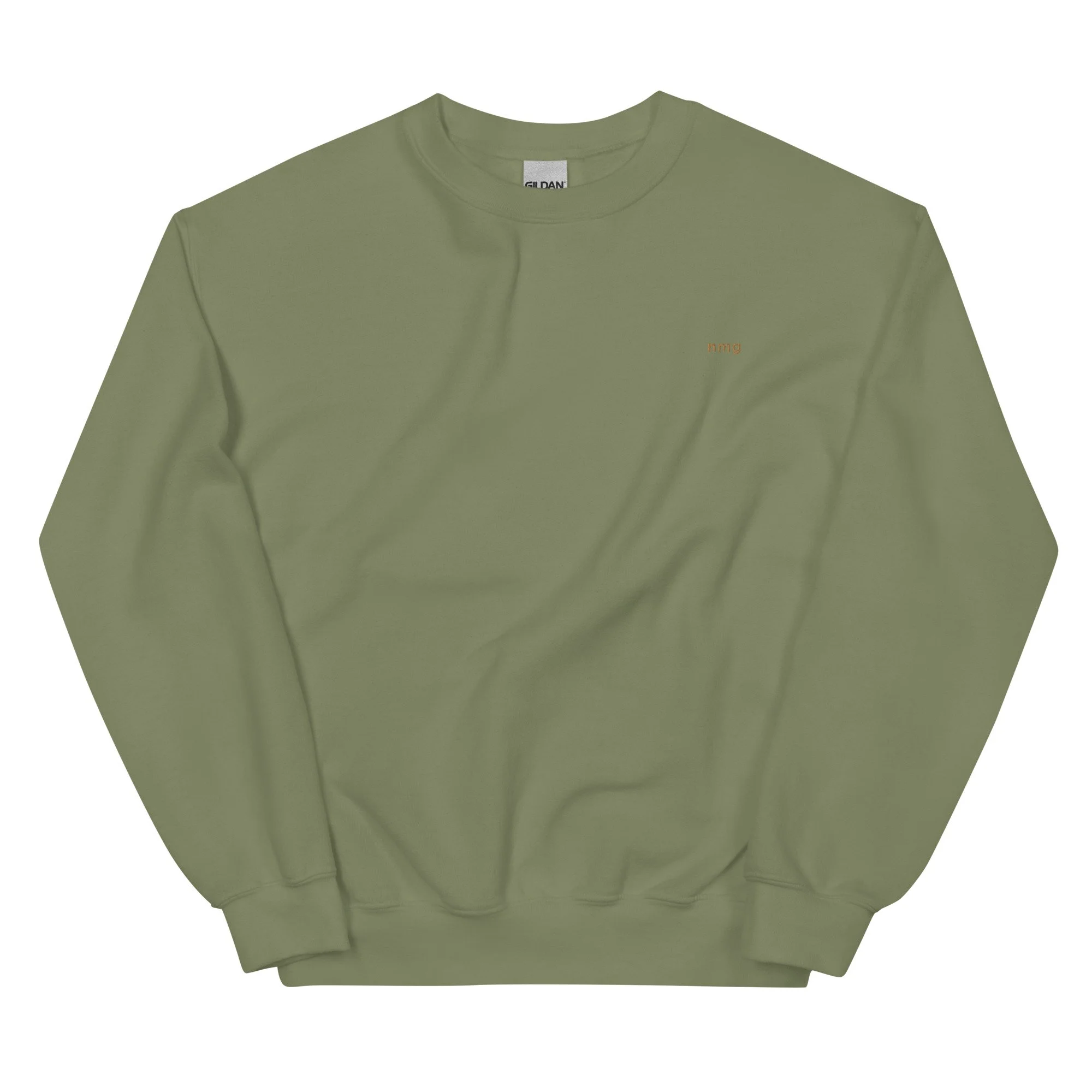 unisex-crew-neck-sweatshirt-military-green-front-6482499bdba7f.jpg