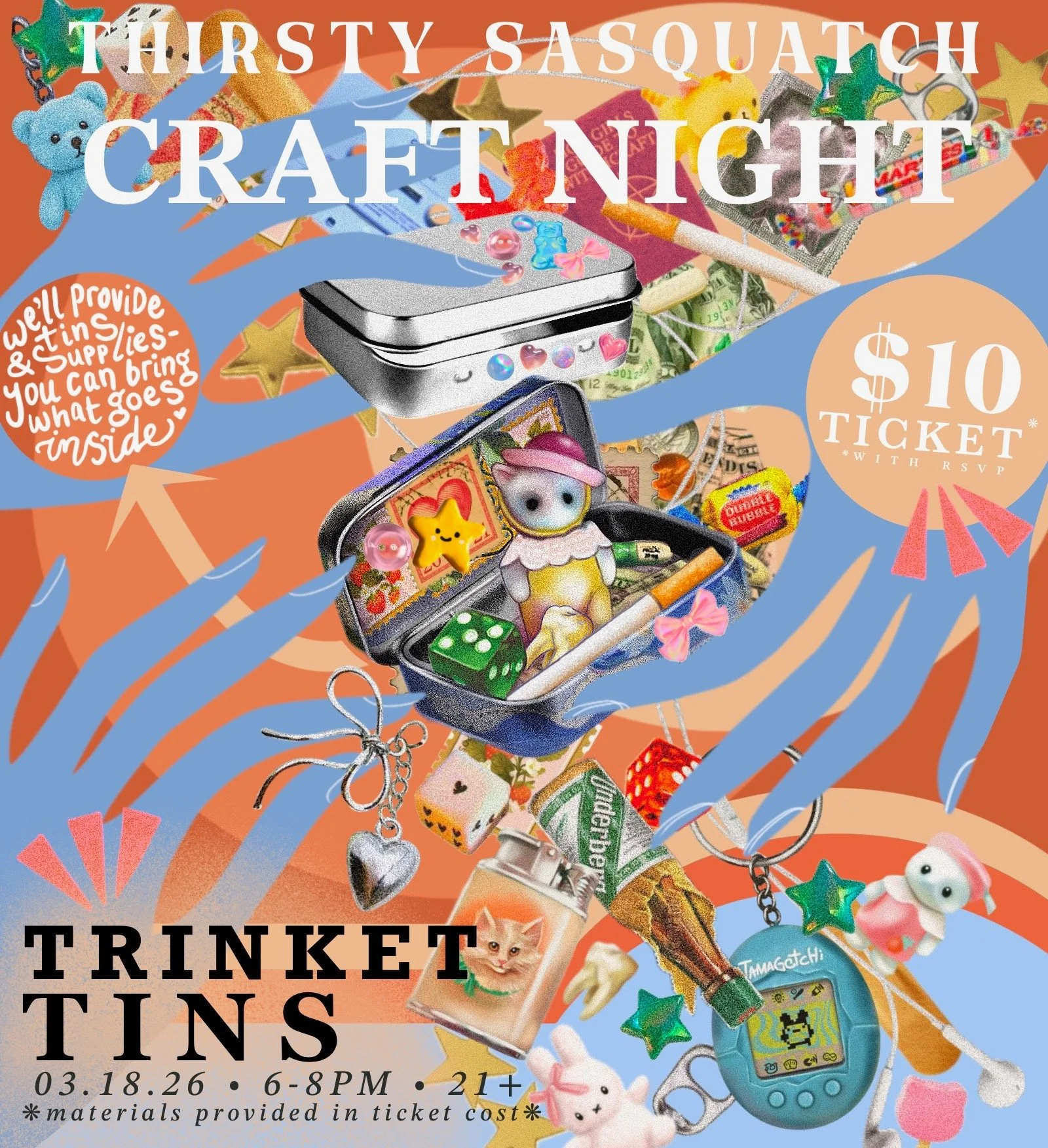 Craft Night - Trinket Tins