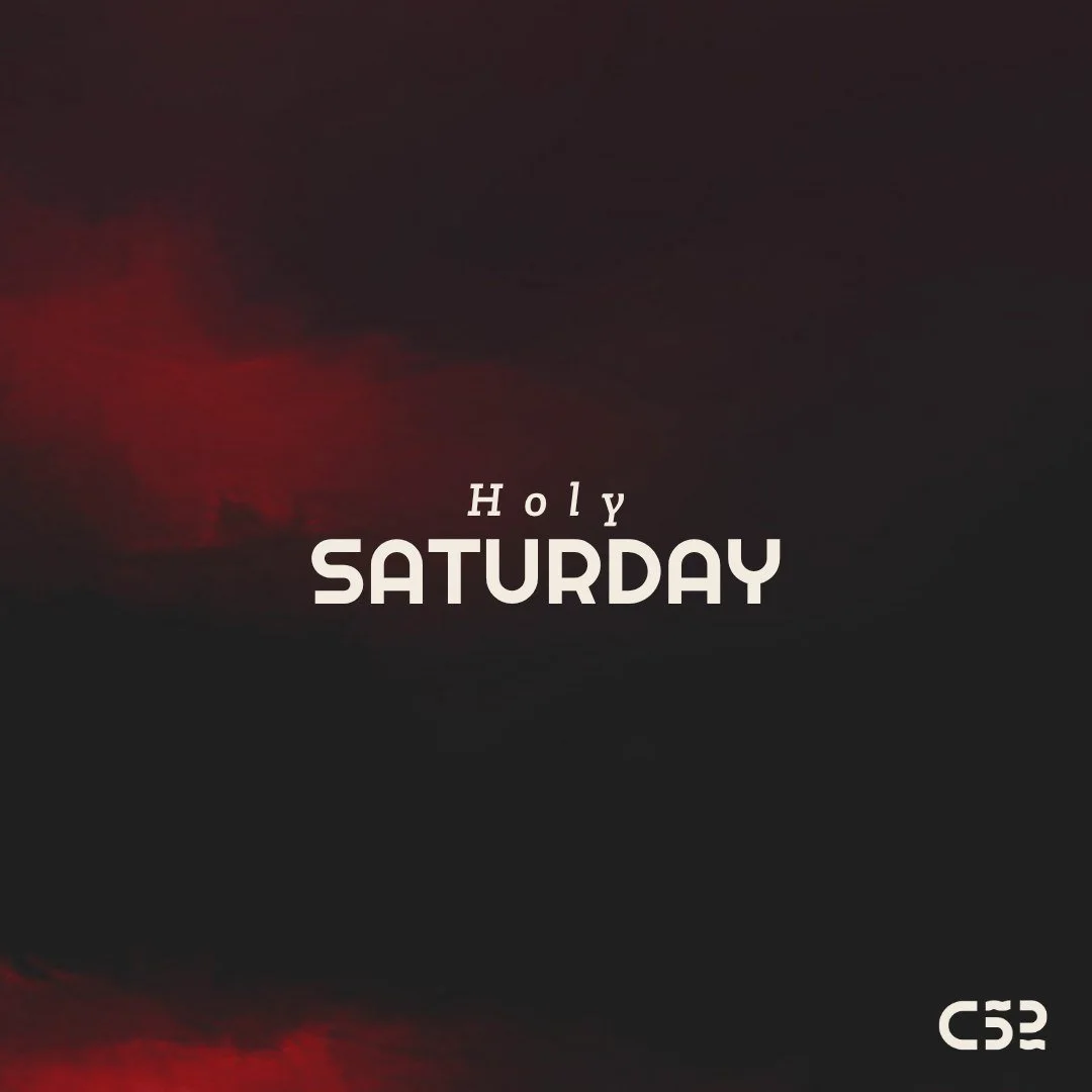 The day in-between. Hell thought it had won. But the story was just beginning.