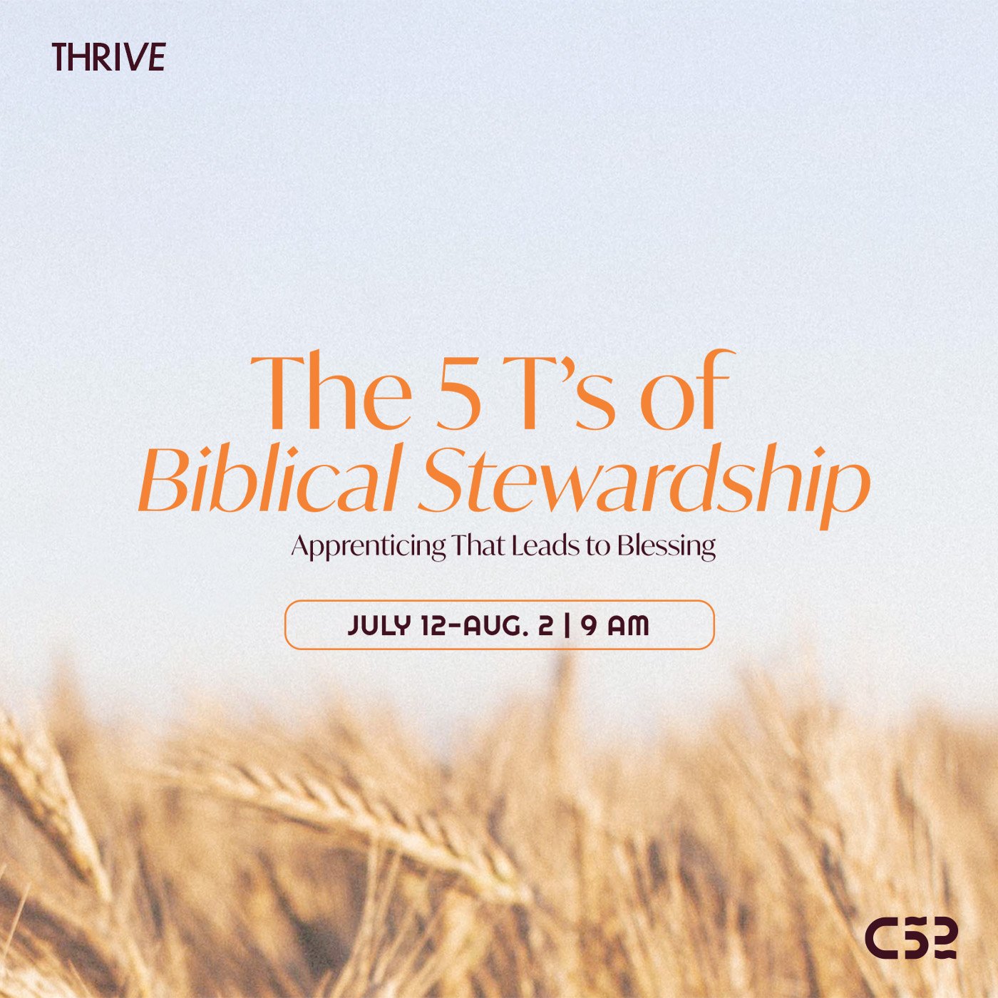 The 5 T's of Biblical Stewardship